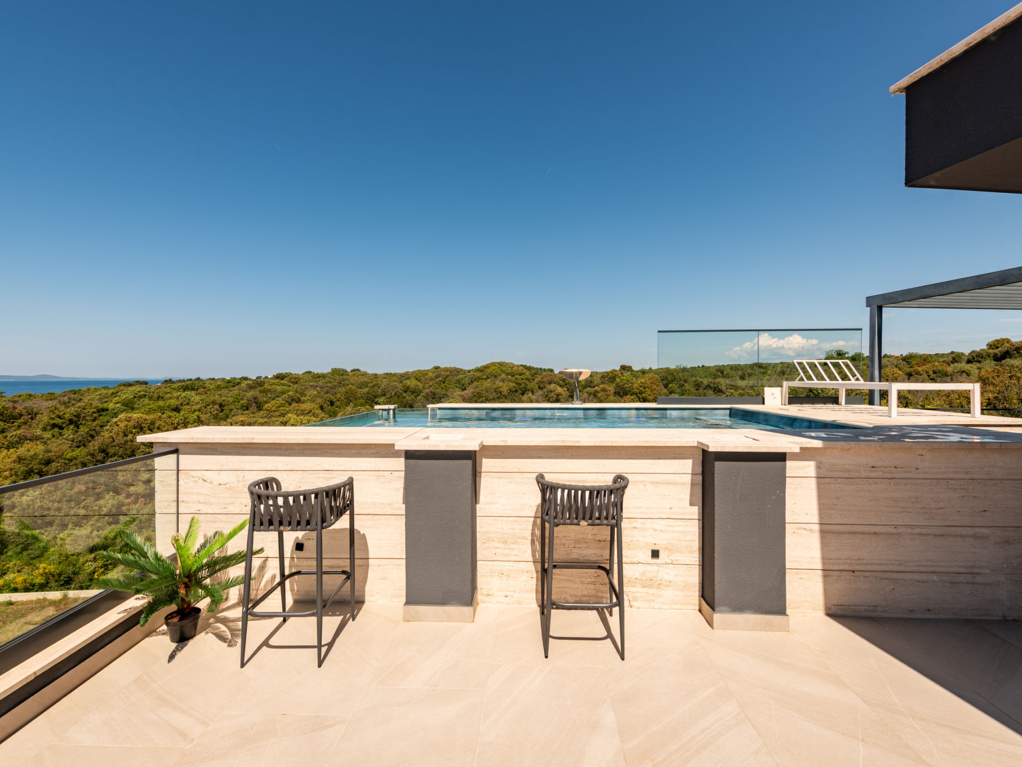 Luxury Apartment Infinity Blue A4 Penthouse - Buiten