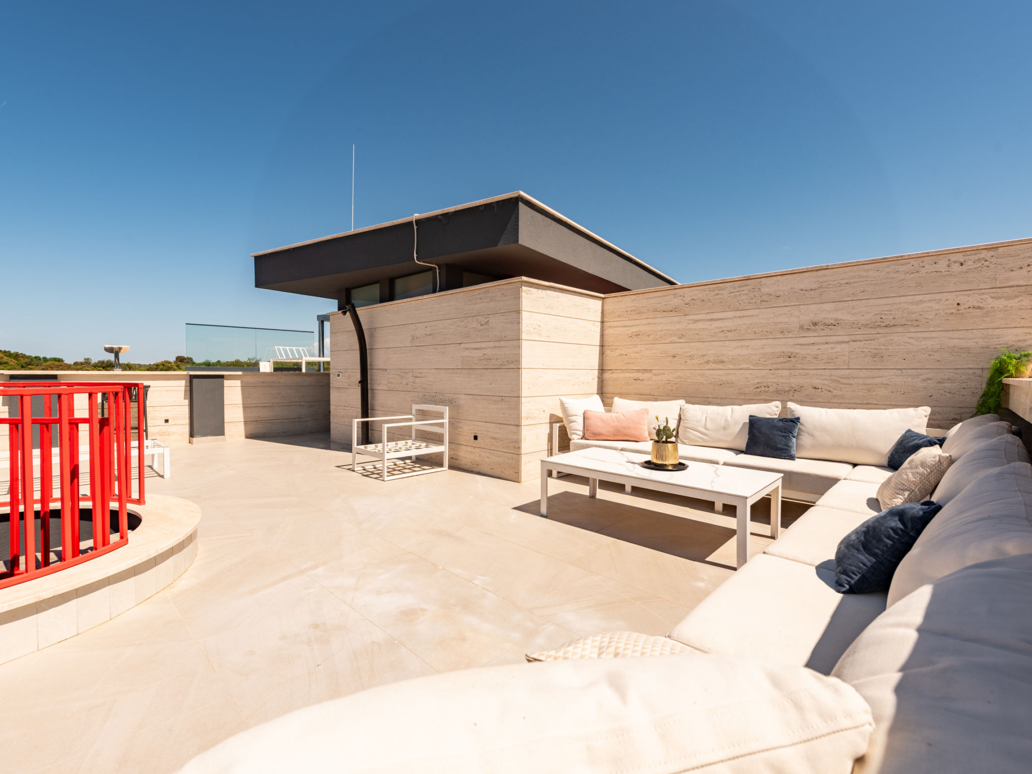 Luxury Apartment Infinity Blue A4 Penthouse - Buiten