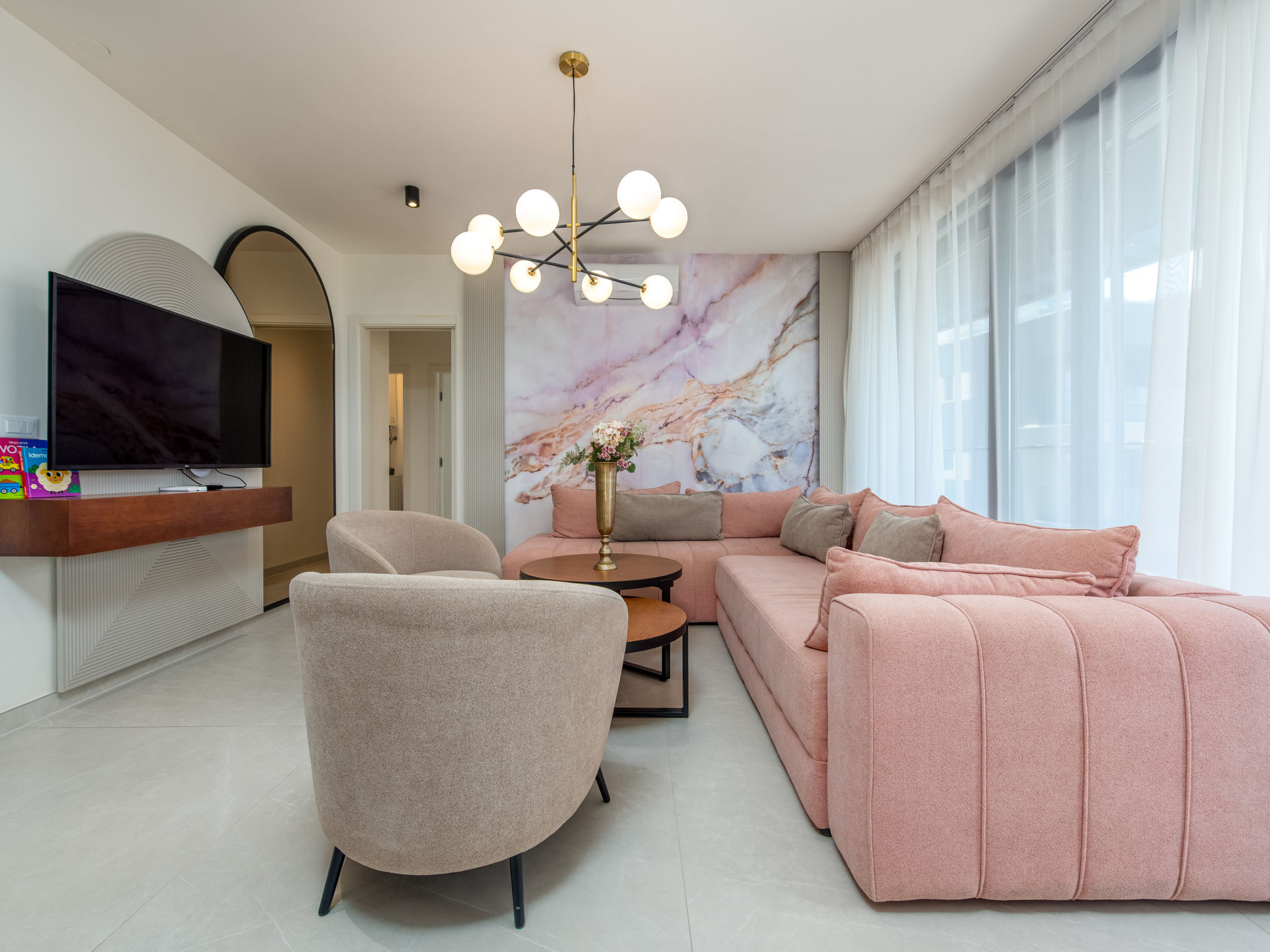 Luxury Apartment Infinity Blue A4 Penthouse - Binnen