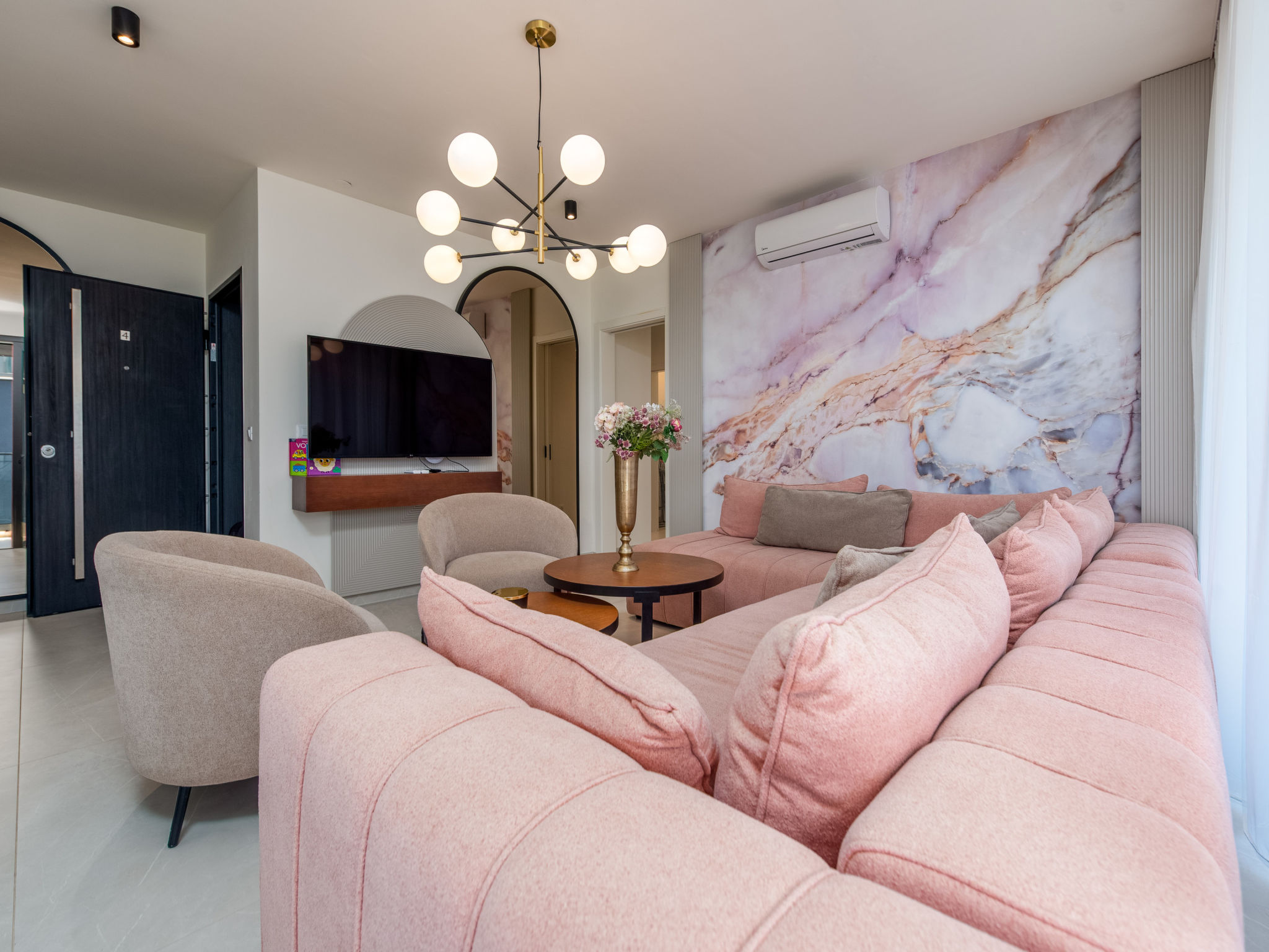 Luxury Apartment Infinity Blue A4 Penthouse - Binnen