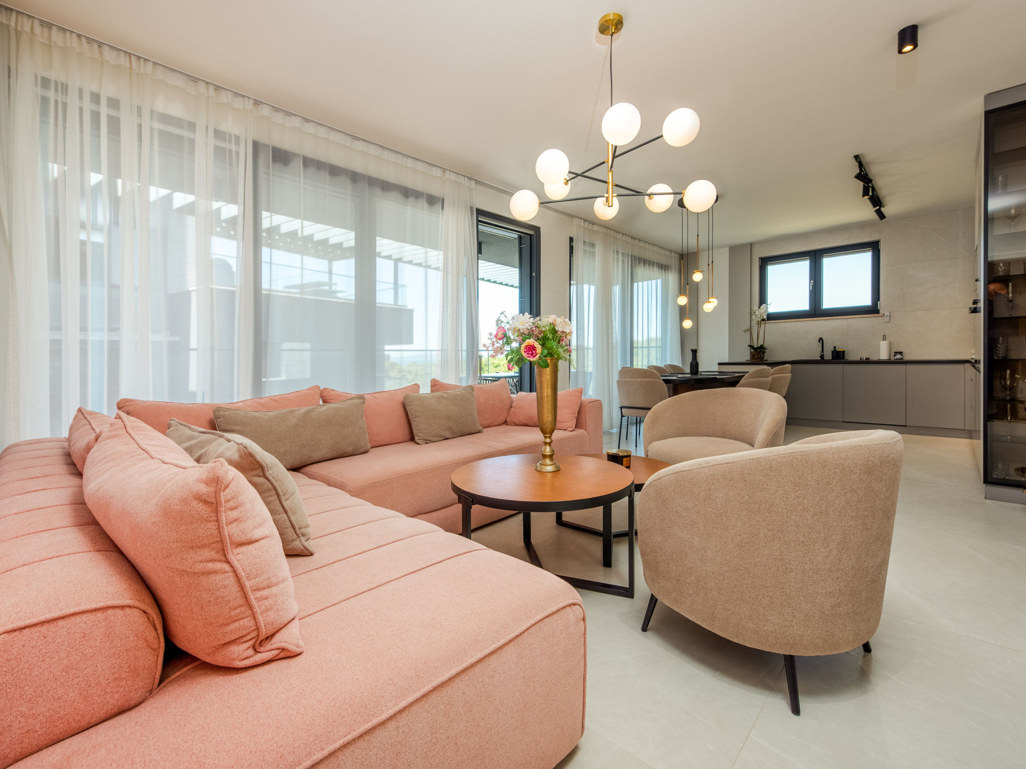 Luxury Apartment Infinity Blue A4 Penthouse - Binnen