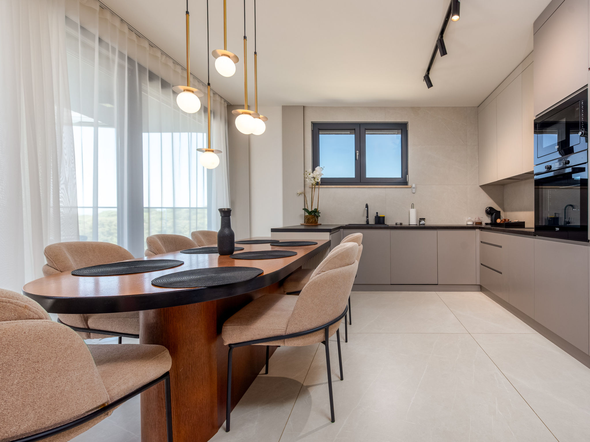 Luxury Apartment Infinity Blue A4 Penthouse - Binnen