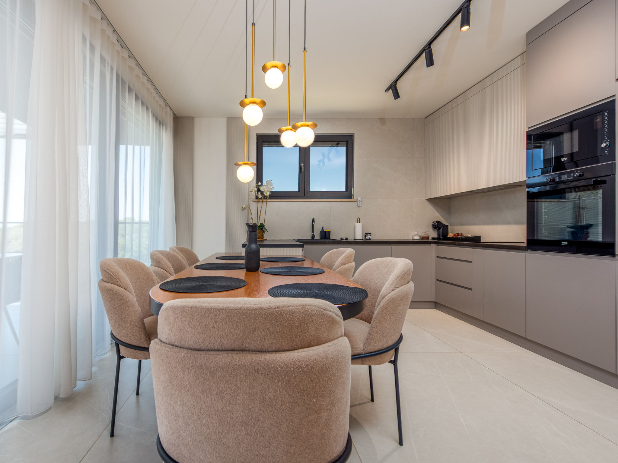 Luxury Apartment Infinity Blue A4 Penthouse - Binnen