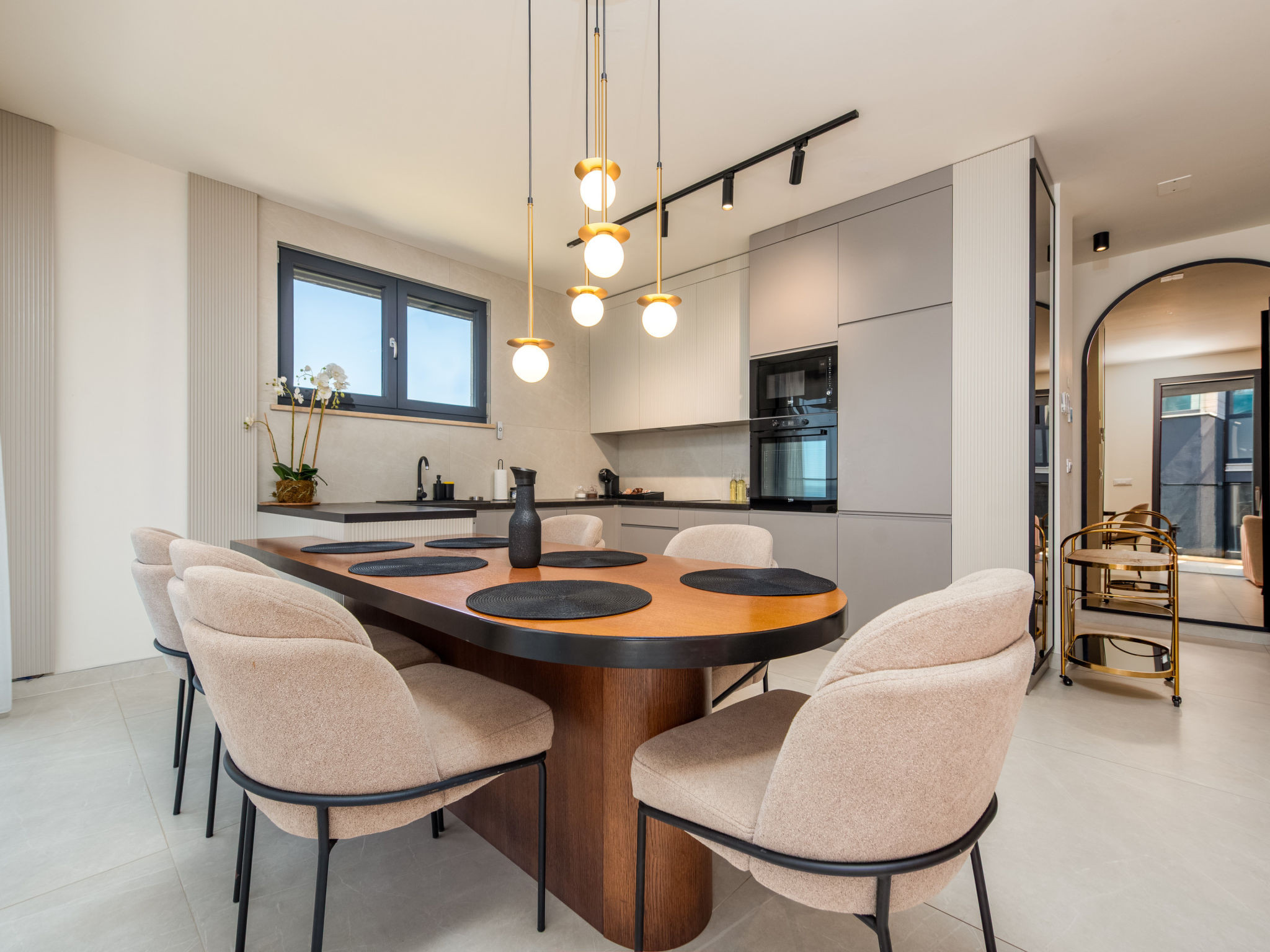 Luxury Apartment Infinity Blue A4 Penthouse - Binnen