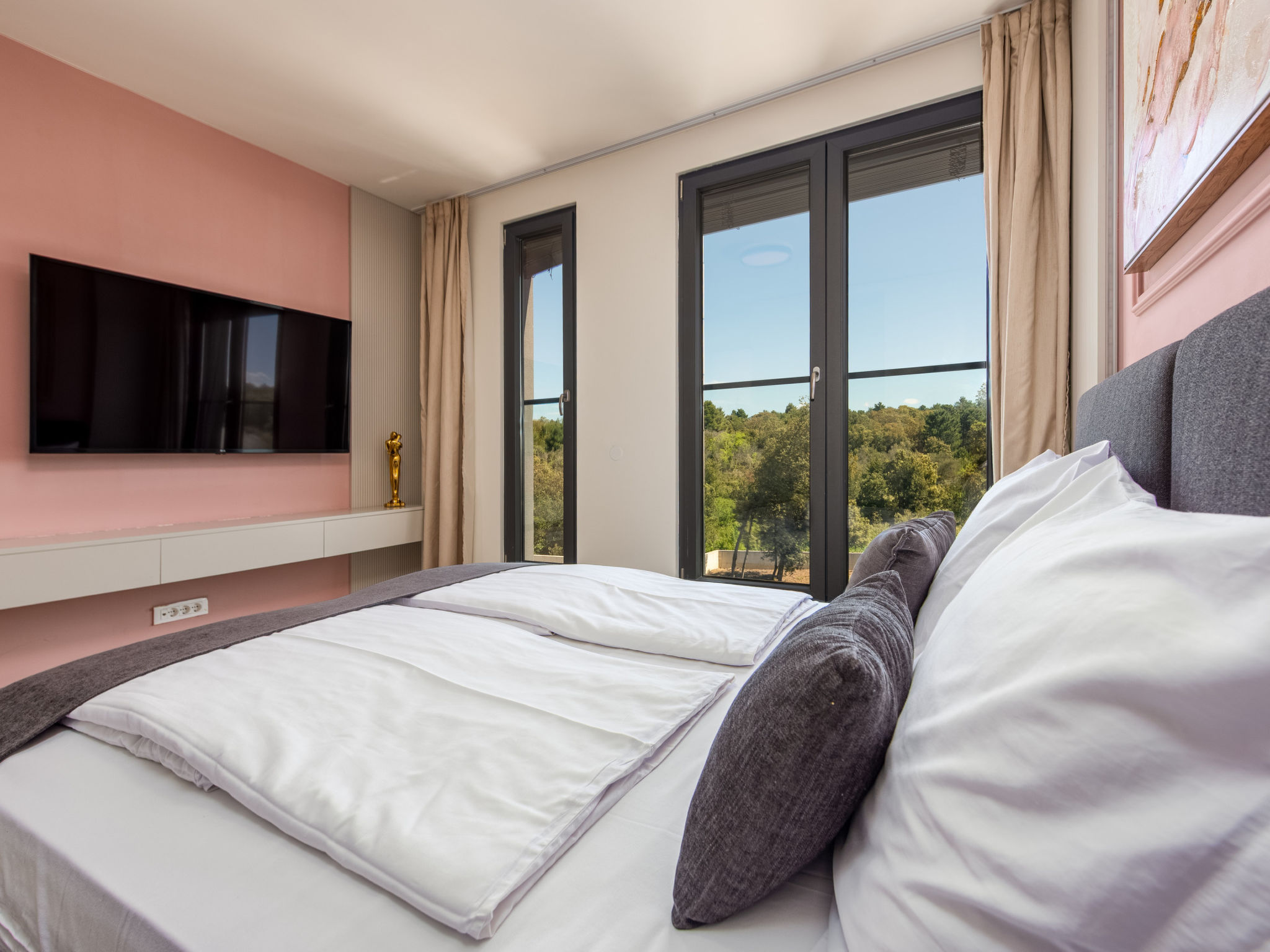 Luxury Apartment Infinity Blue A4 Penthouse - Binnen