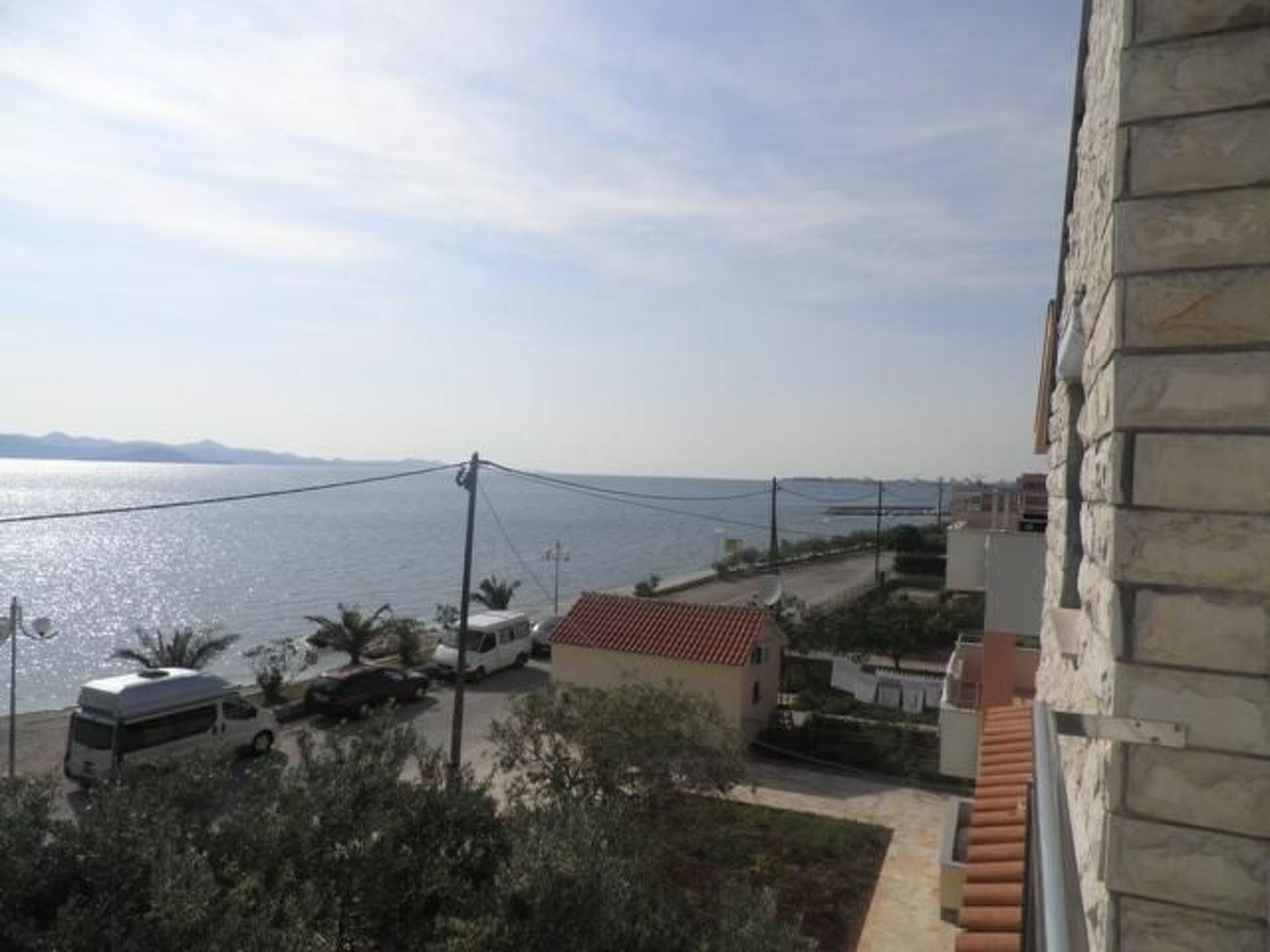 Appartement in Bibinje mit blick aufs Meer