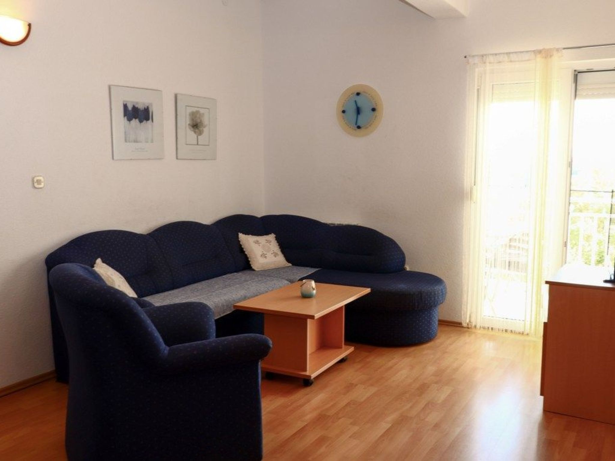 Appartement in Bibinje mit blick aufs Meer