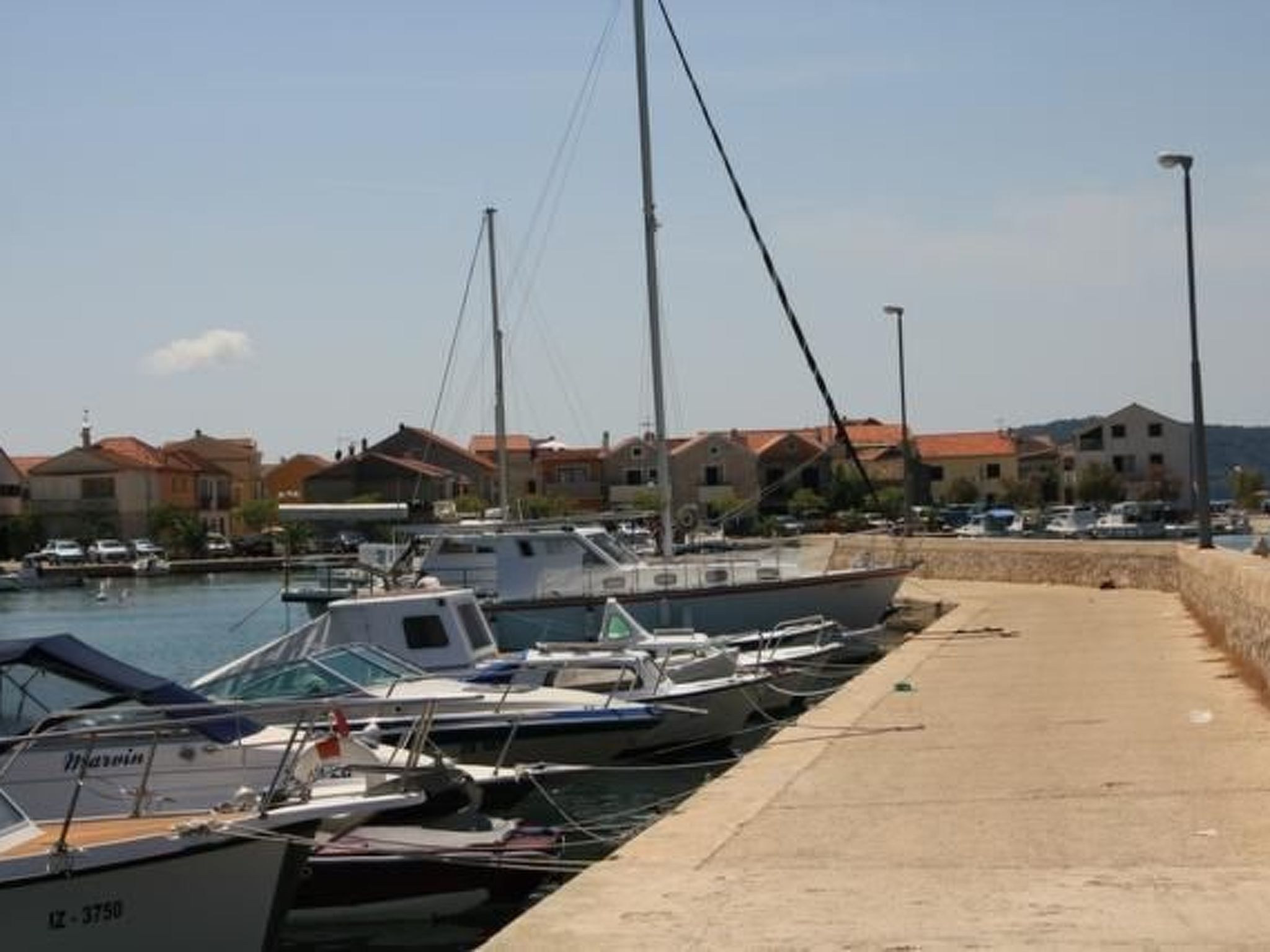 Appartement in Bibinje mit blick aufs Meer-Draußen