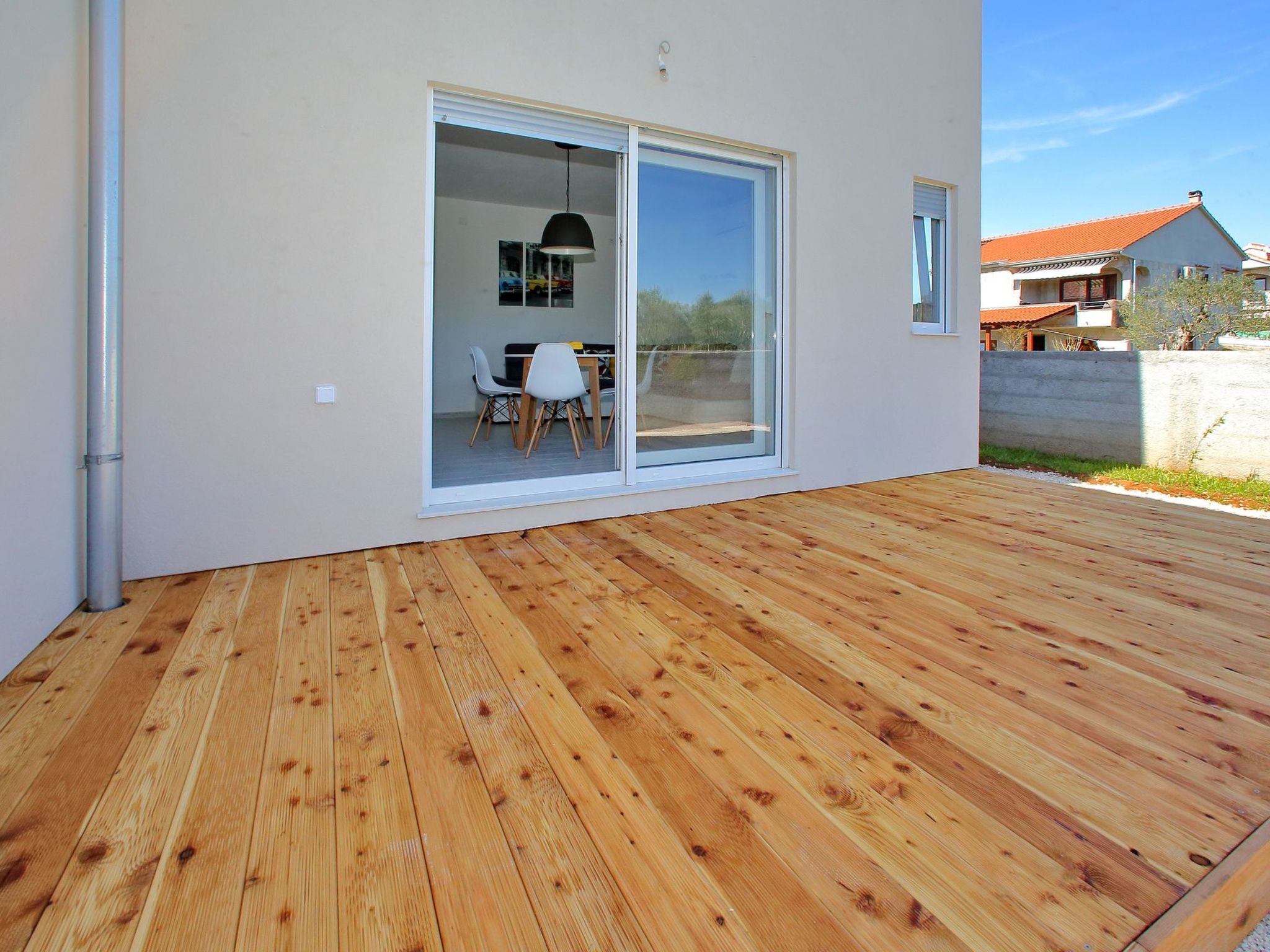 Große Wohnung in Bibinje mit Möblierter Terrasse-Outside