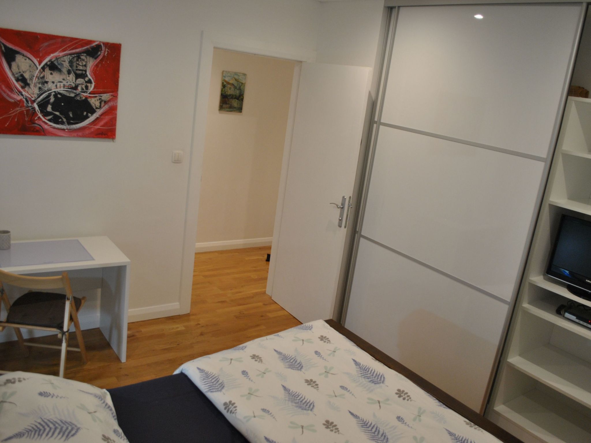 Apartment Cinthija mit Balkon direkt am Strand-Binnen