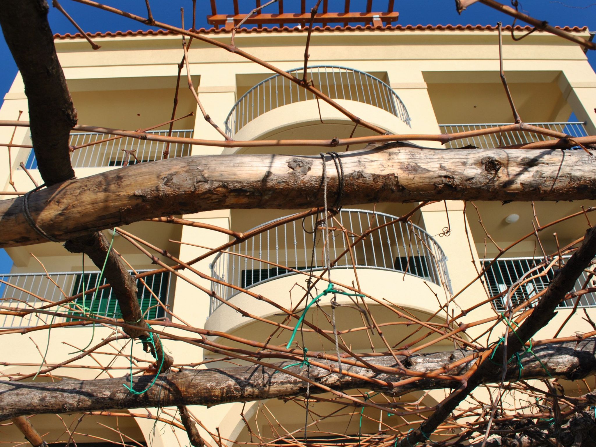 Apartment Cinthija mit Balkon direkt am Strand-Binnen