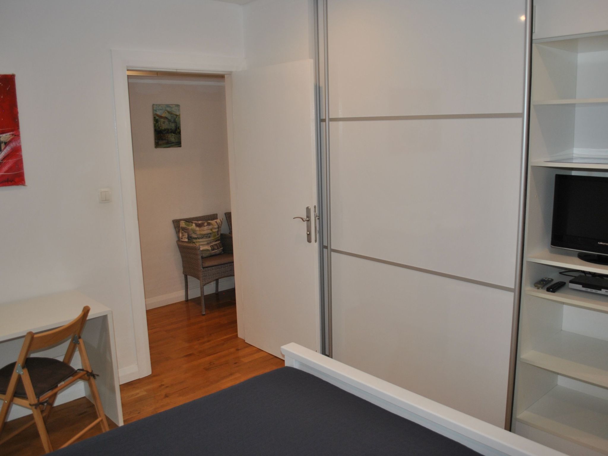 Apartment Cinthija mit Balkon direkt am Strand-Binnen