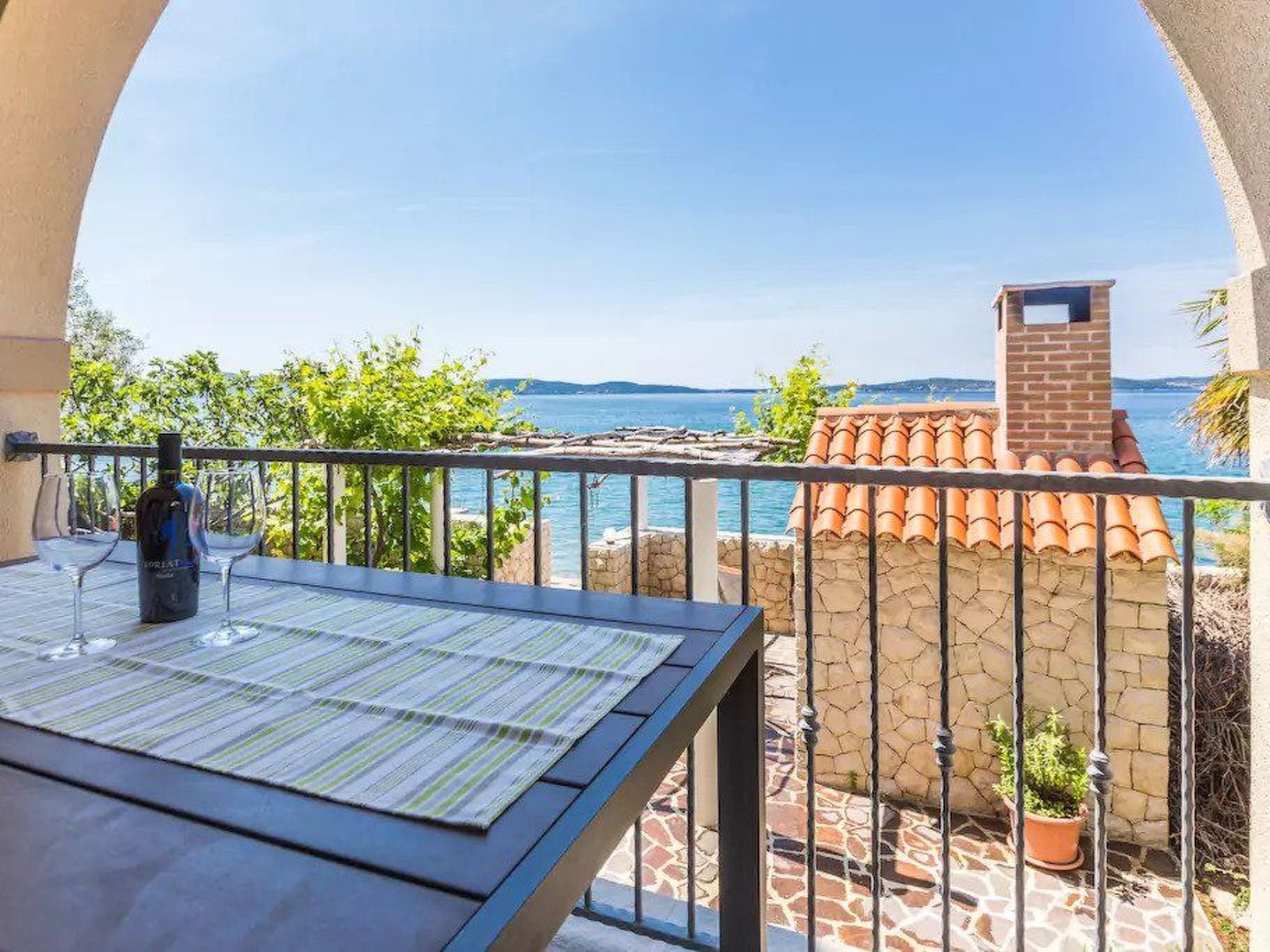 Wohnung mit Blick auf das Wasser