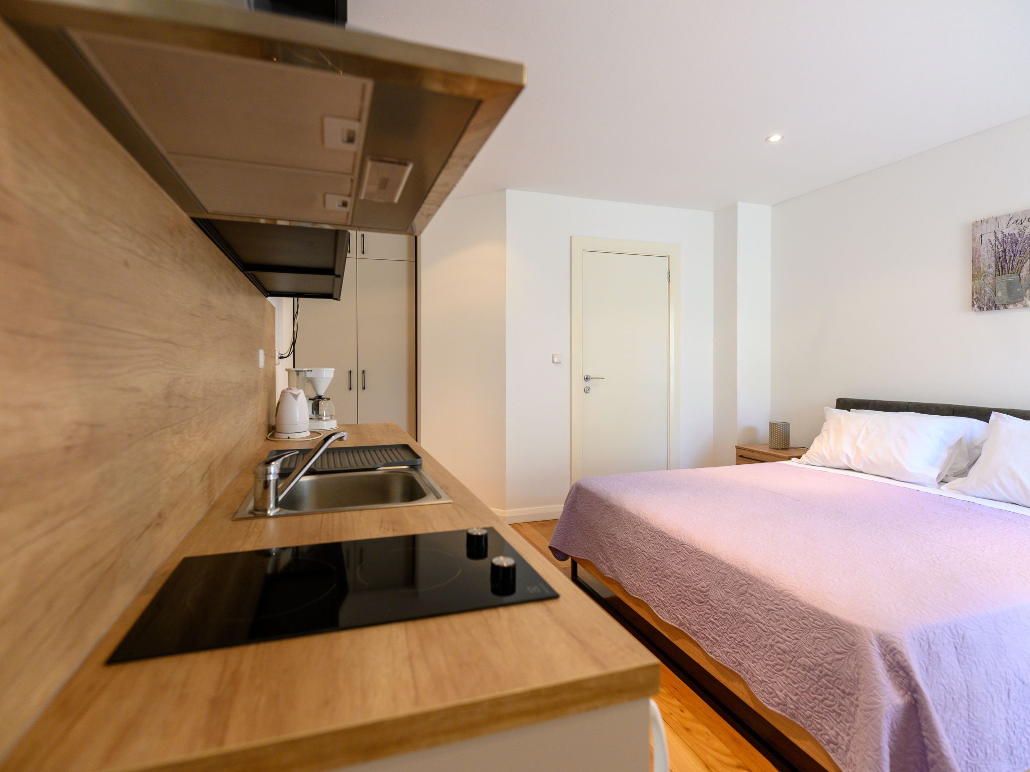 Studio-Apartment "Nives" mit Blick auf das Wasser