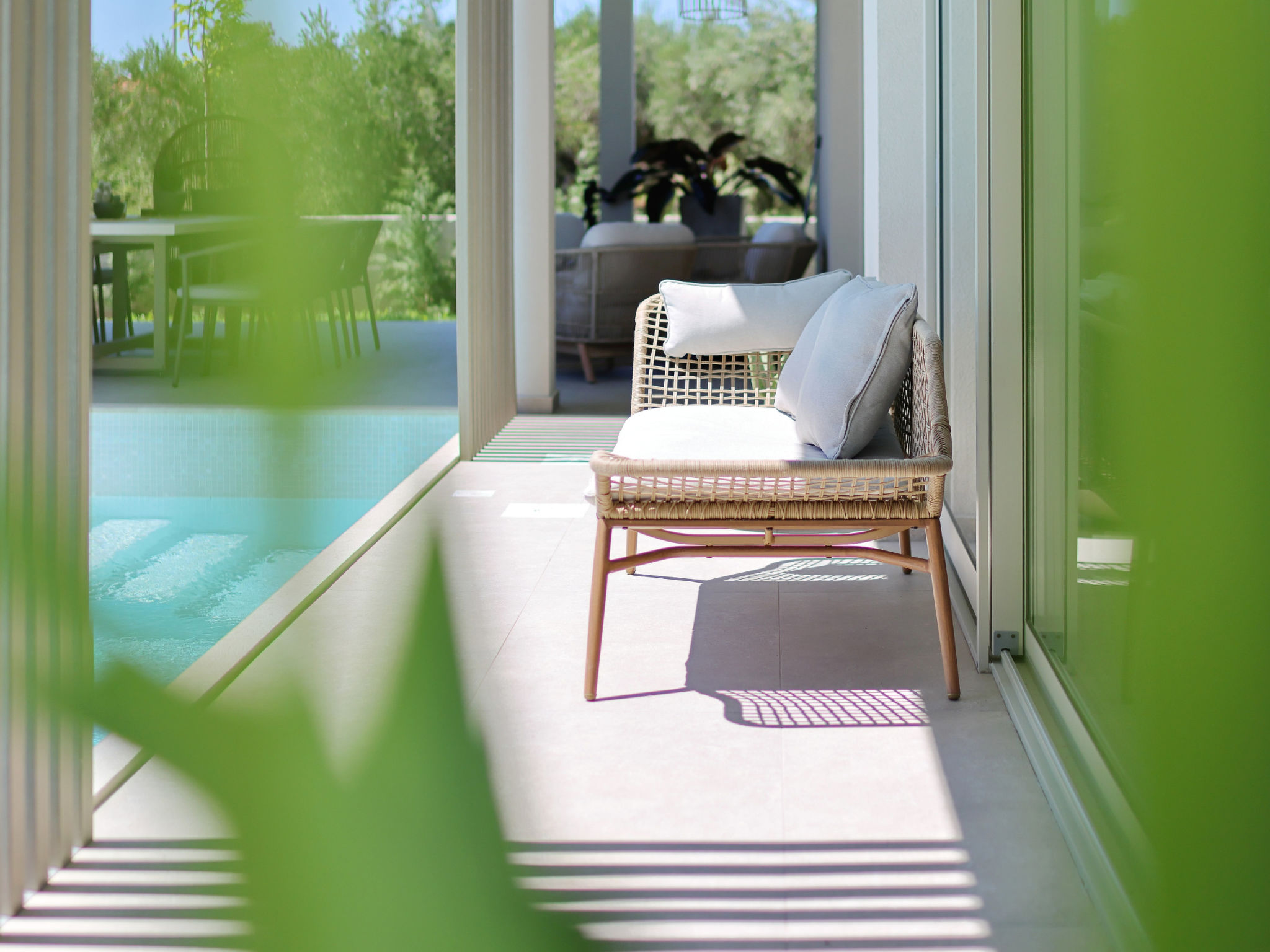 5* Luxury villa La Casa with heated pool and sauna - Buiten