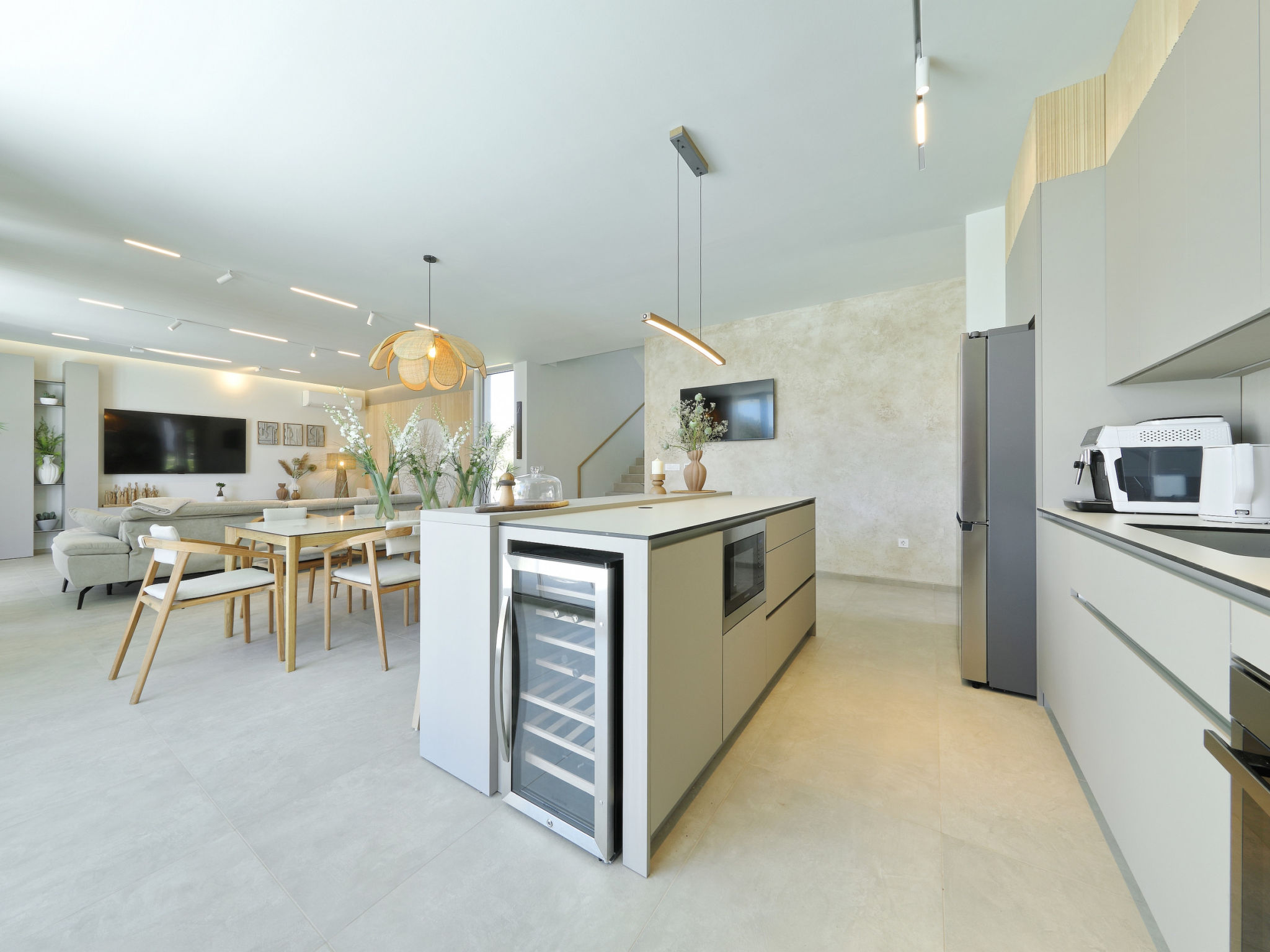 5* Luxury villa La Casa with heated pool and sauna - Binnen