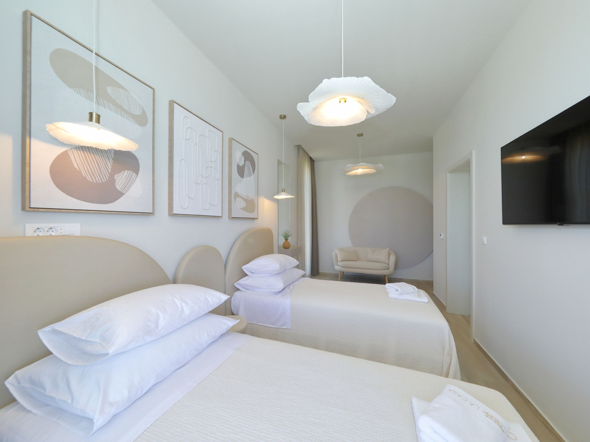 5* Luxury villa La Casa with heated pool and sauna - Binnen