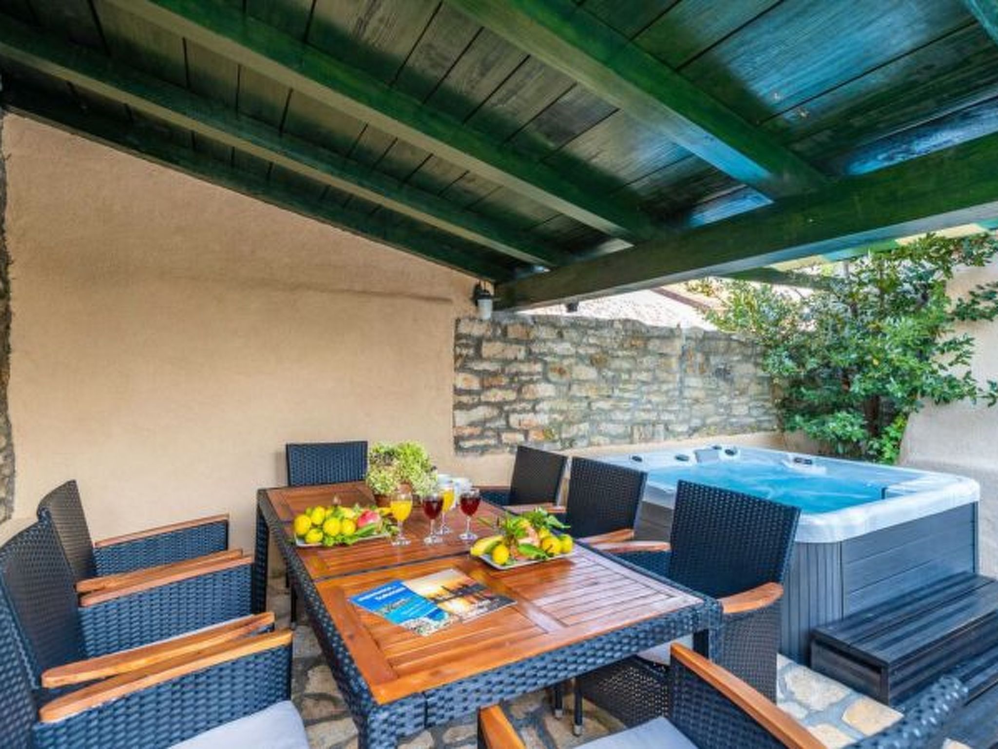 Photo of Stone Holiday house Zara with jacuzzi