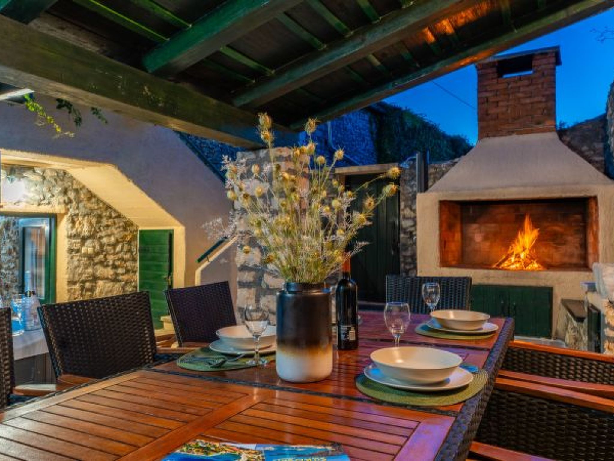 Photo of Stone Holiday house Zara with jacuzzi