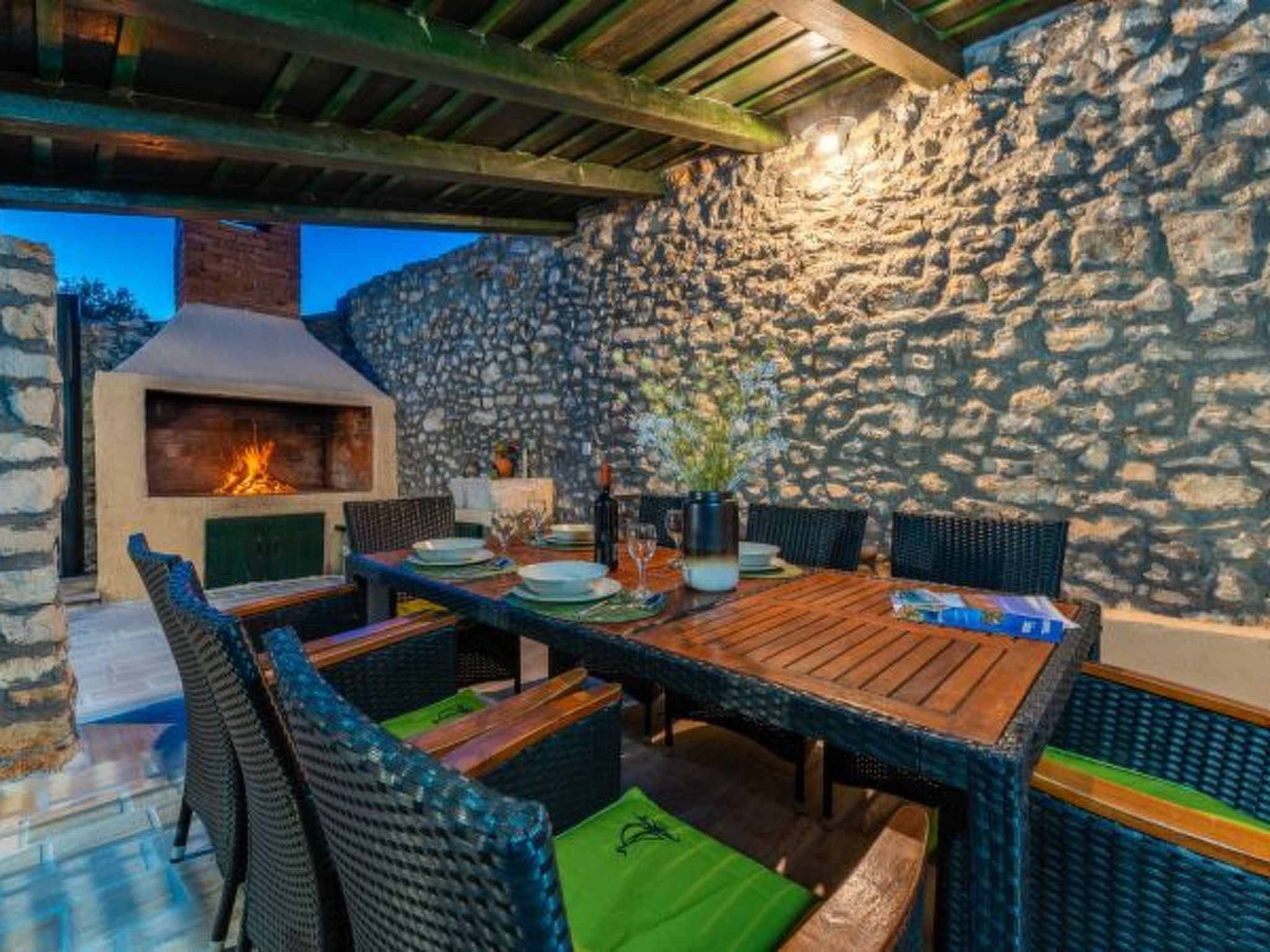 Photo of Stone Holiday house Zara with jacuzzi