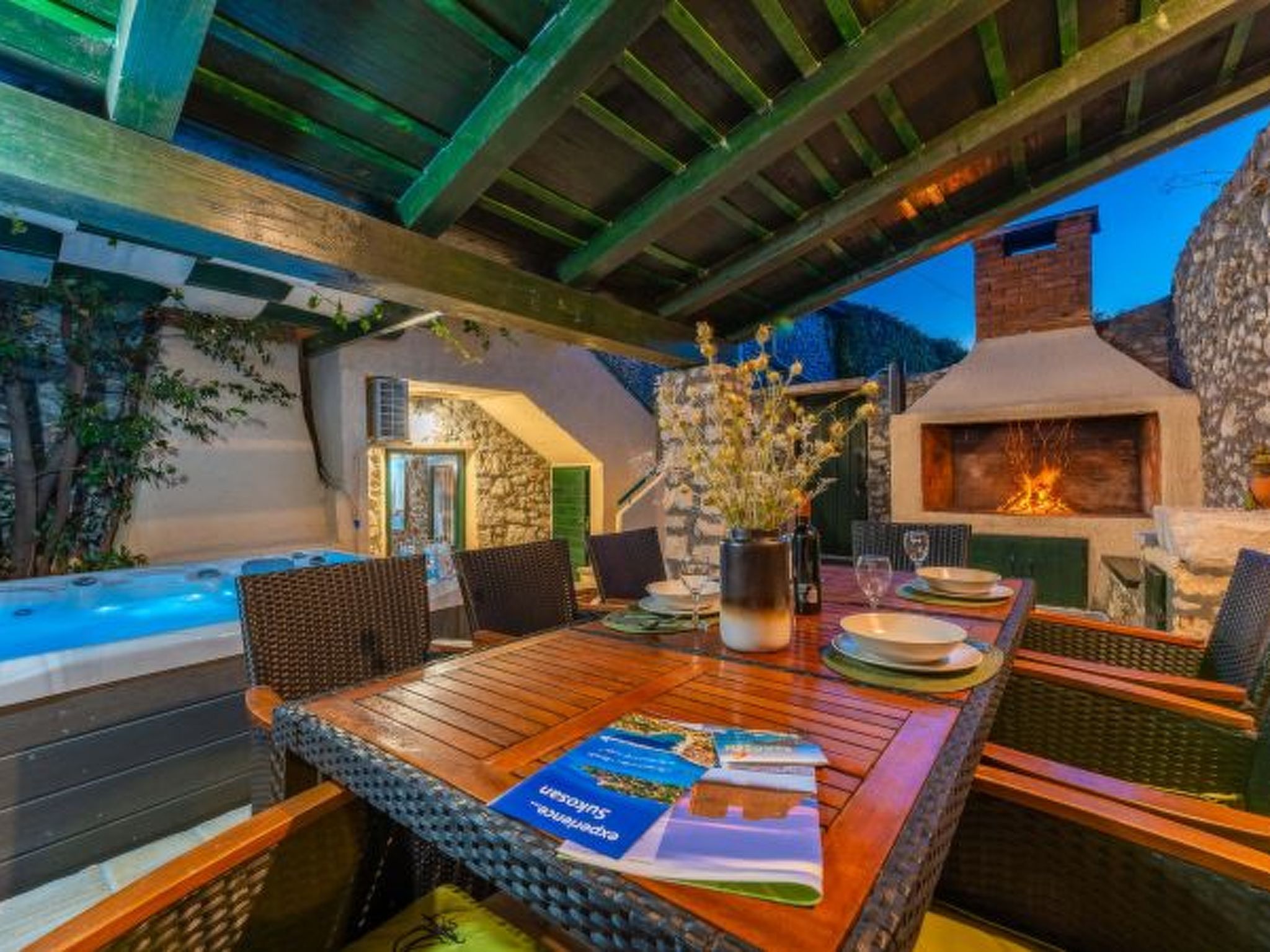 Photo of Stone Holiday house Zara with jacuzzi