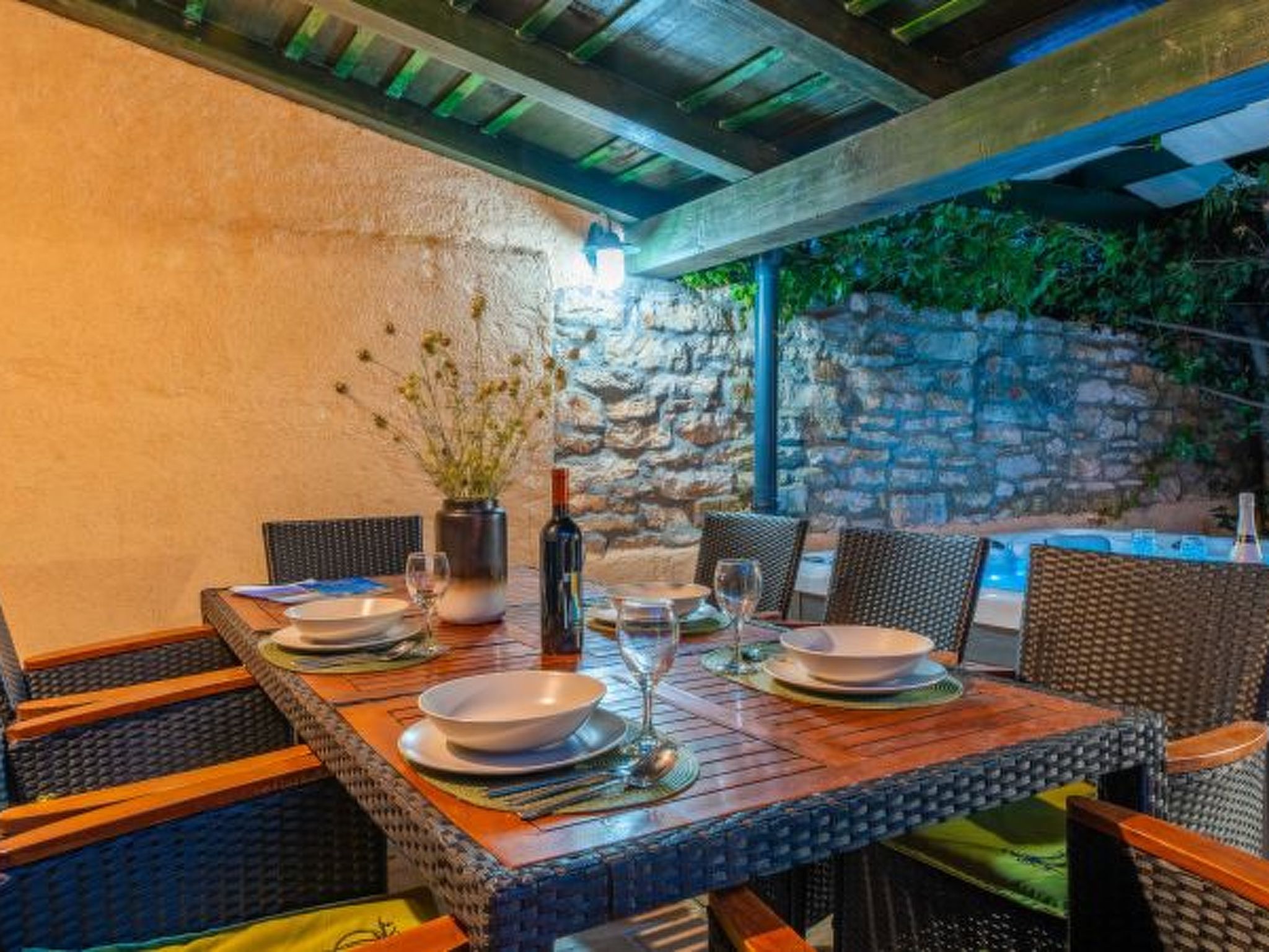 Photo of Stone Holiday house Zara with jacuzzi