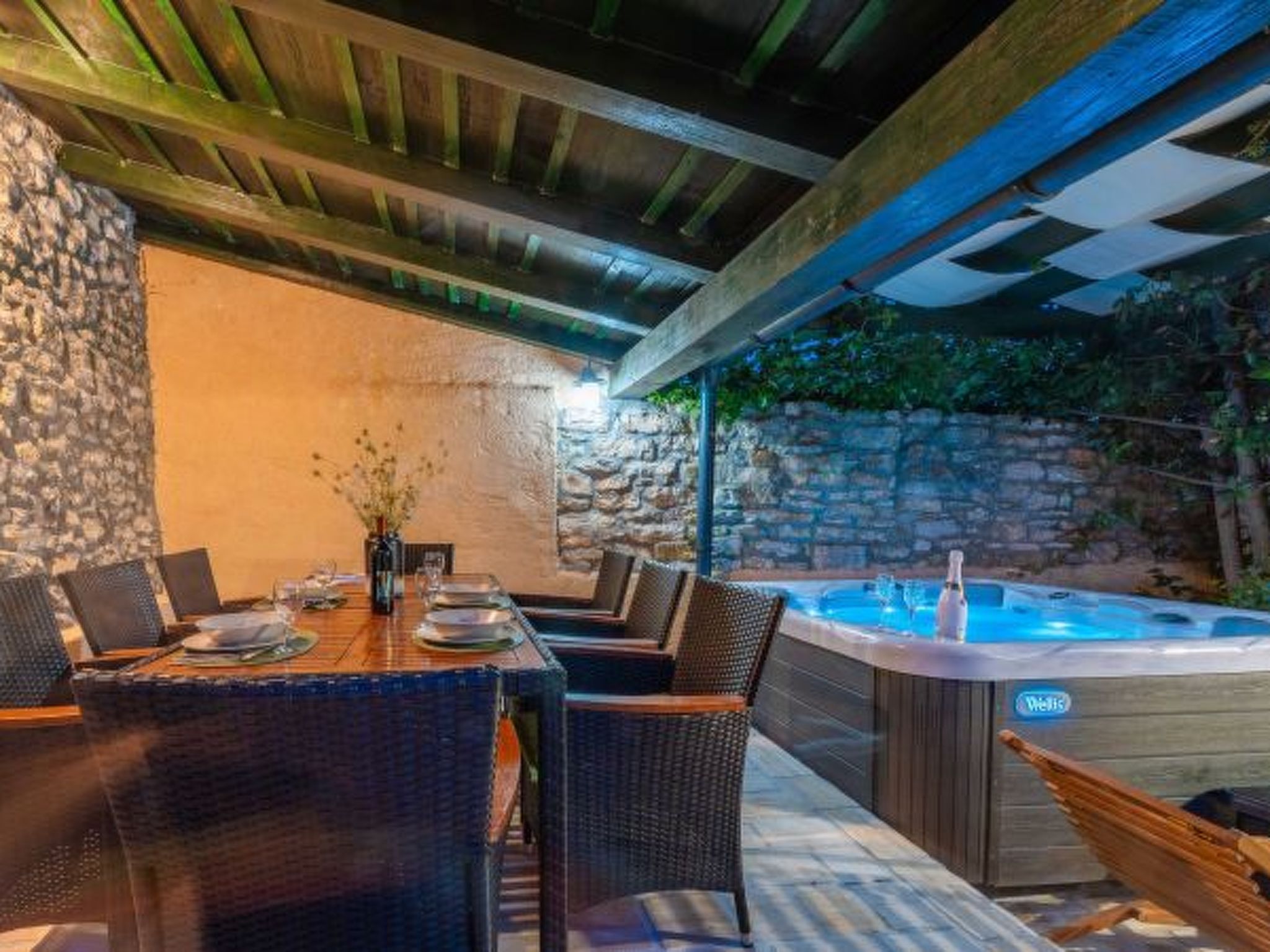 Photo of Stone Holiday house Zara with jacuzzi