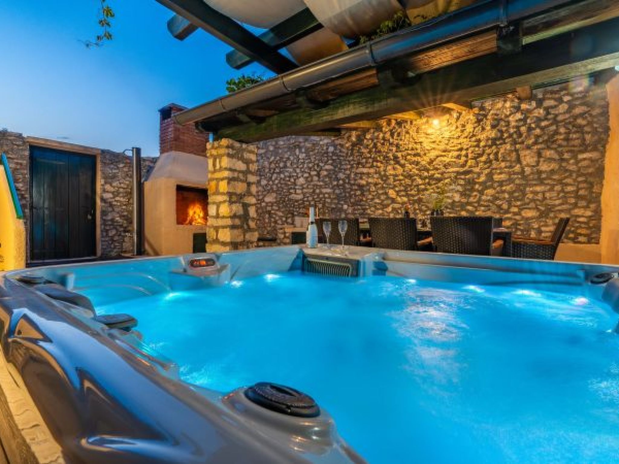 Photo of Stone Holiday house Zara with jacuzzi