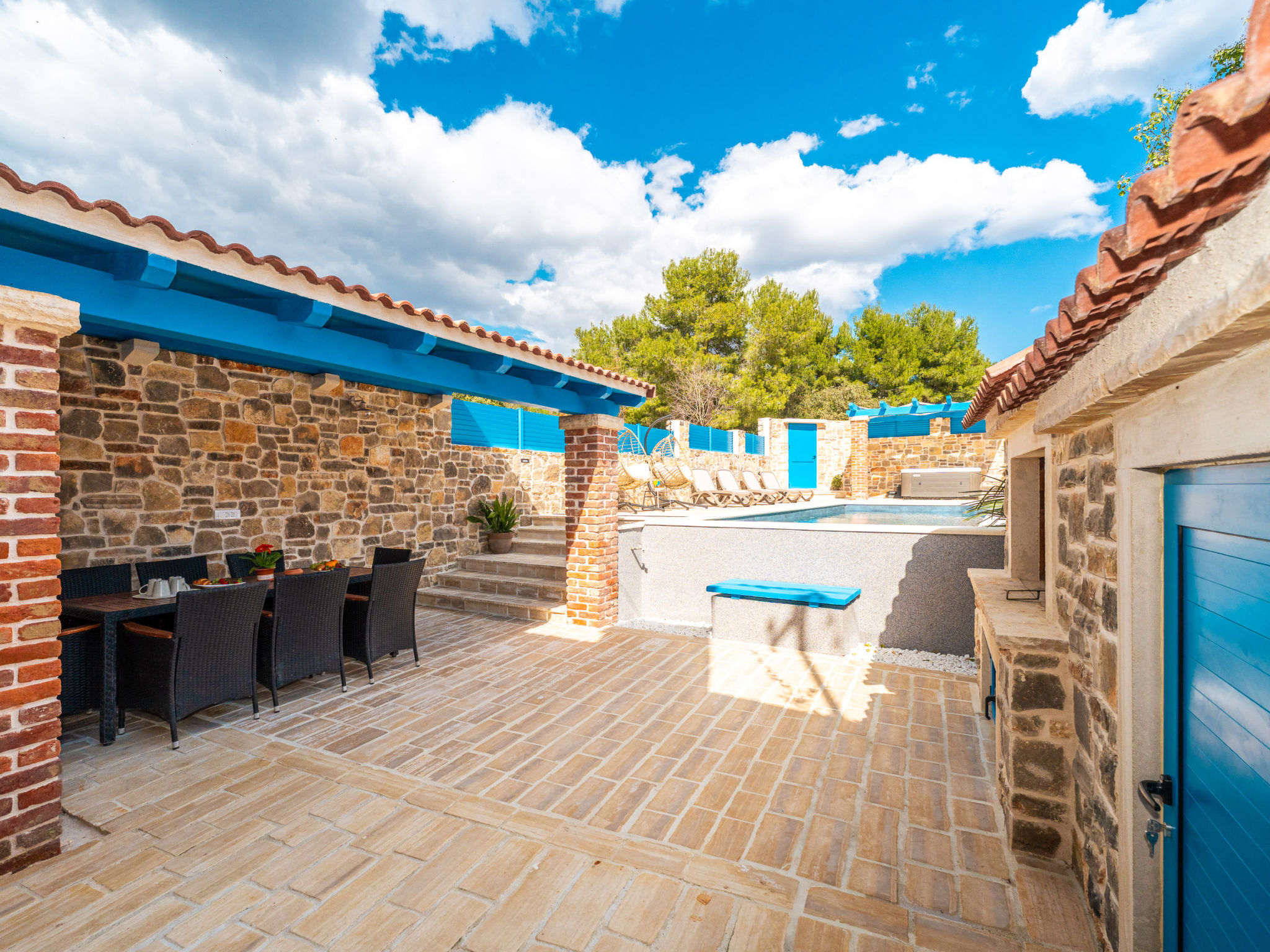 Photo of Stone Holiday house Zara with jacuzzi