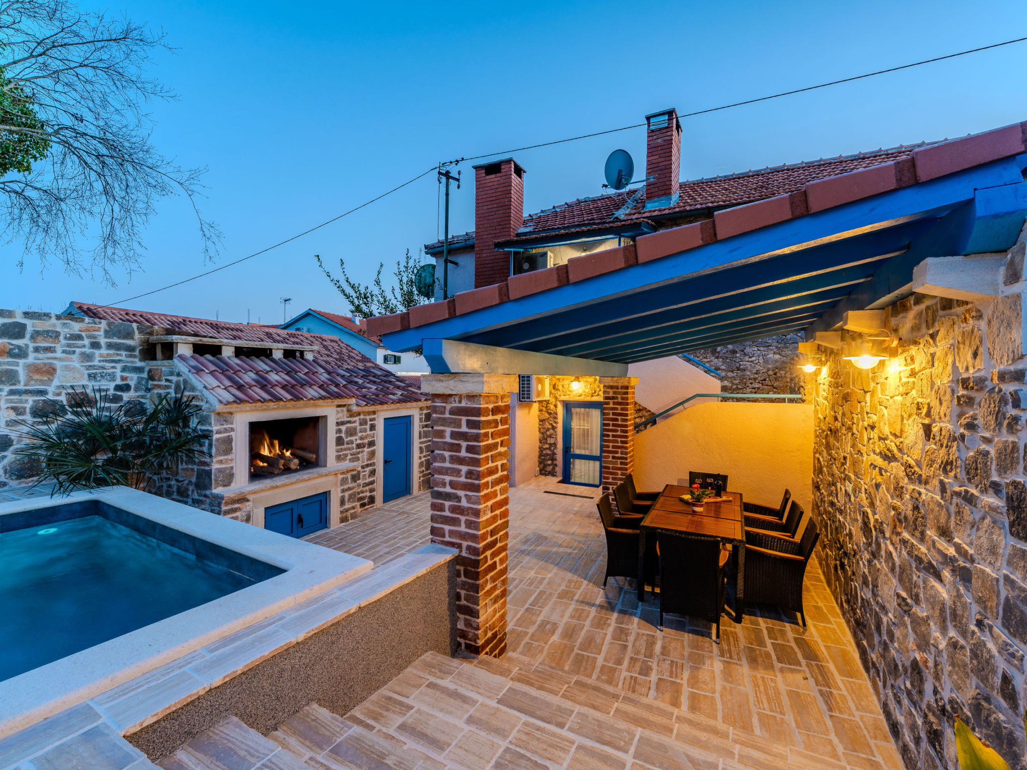 Photo of Stone Holiday house Zara with jacuzzi