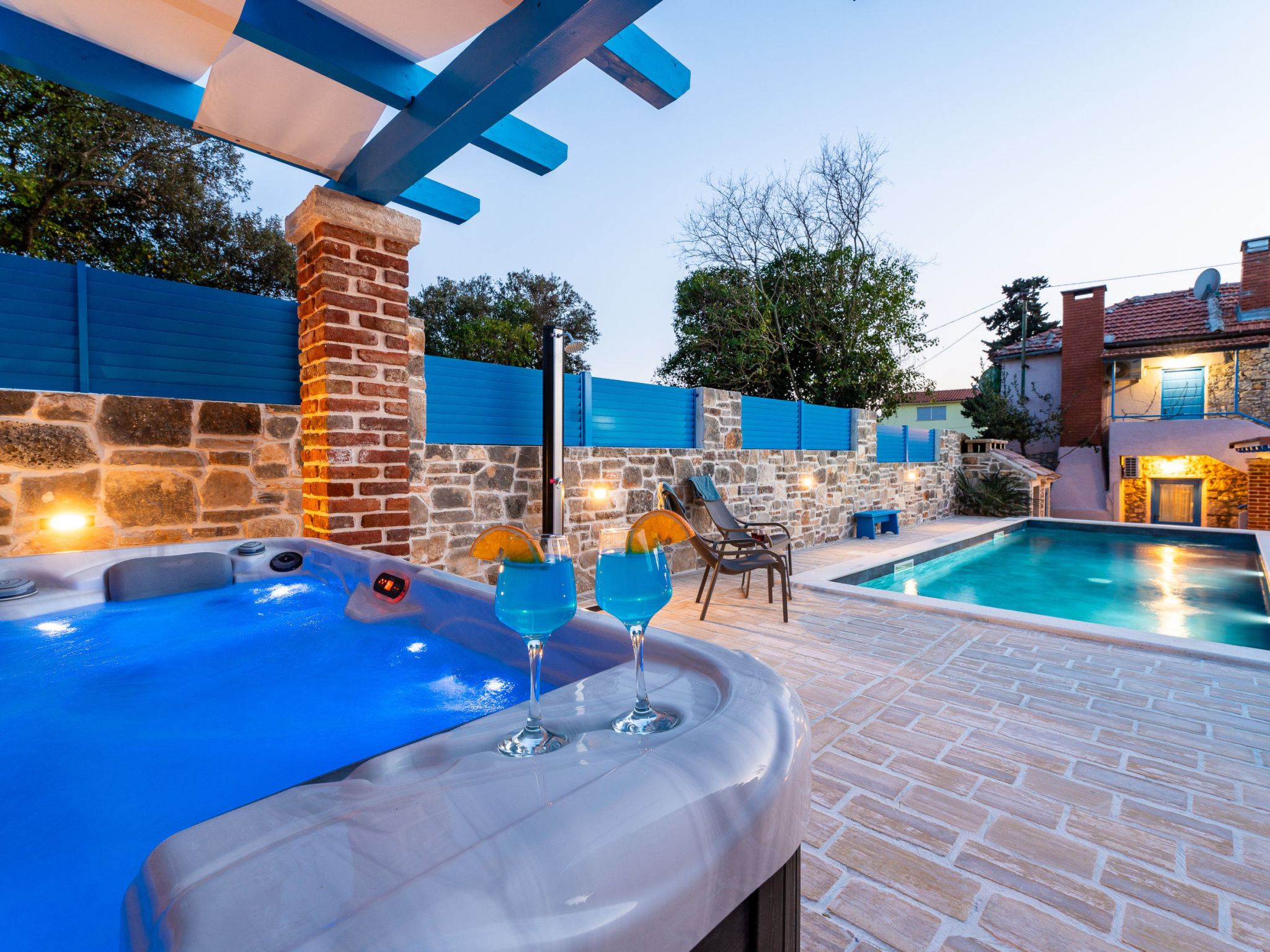 Photo of Stone Holiday house Zara with jacuzzi