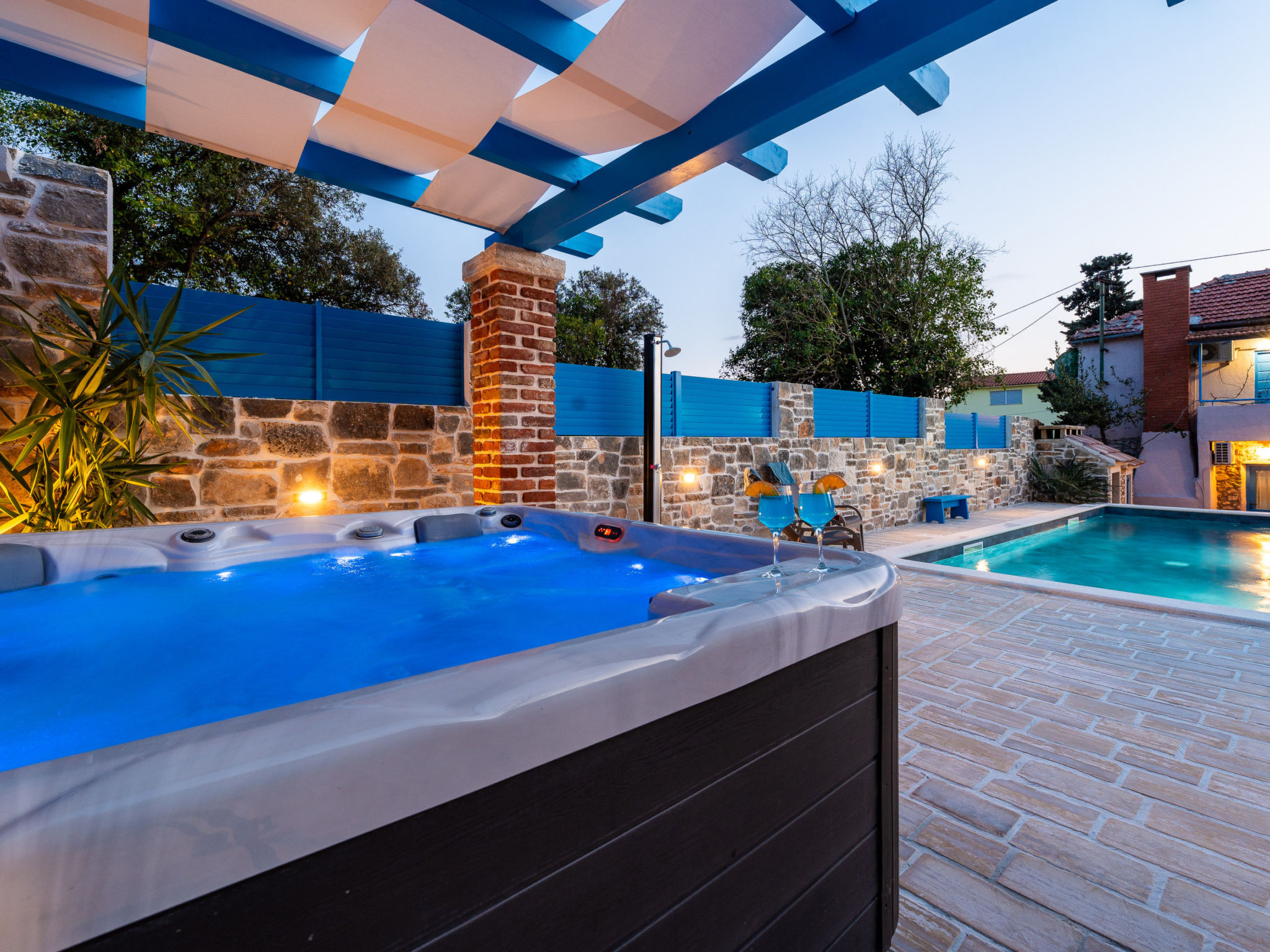 Photo of Stone Holiday house Zara with jacuzzi