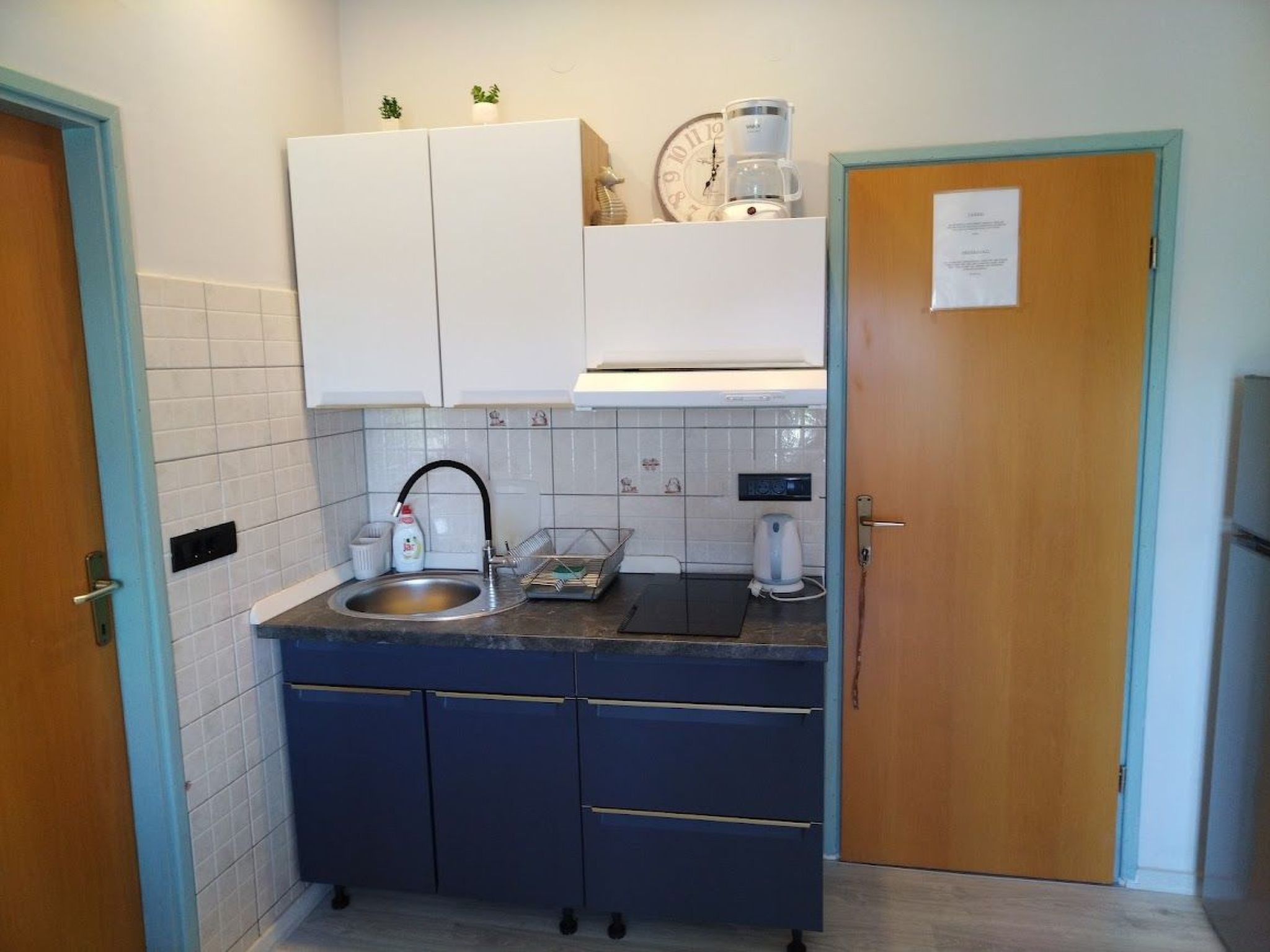 Studio-Apartment mit Balkon und Meerblick