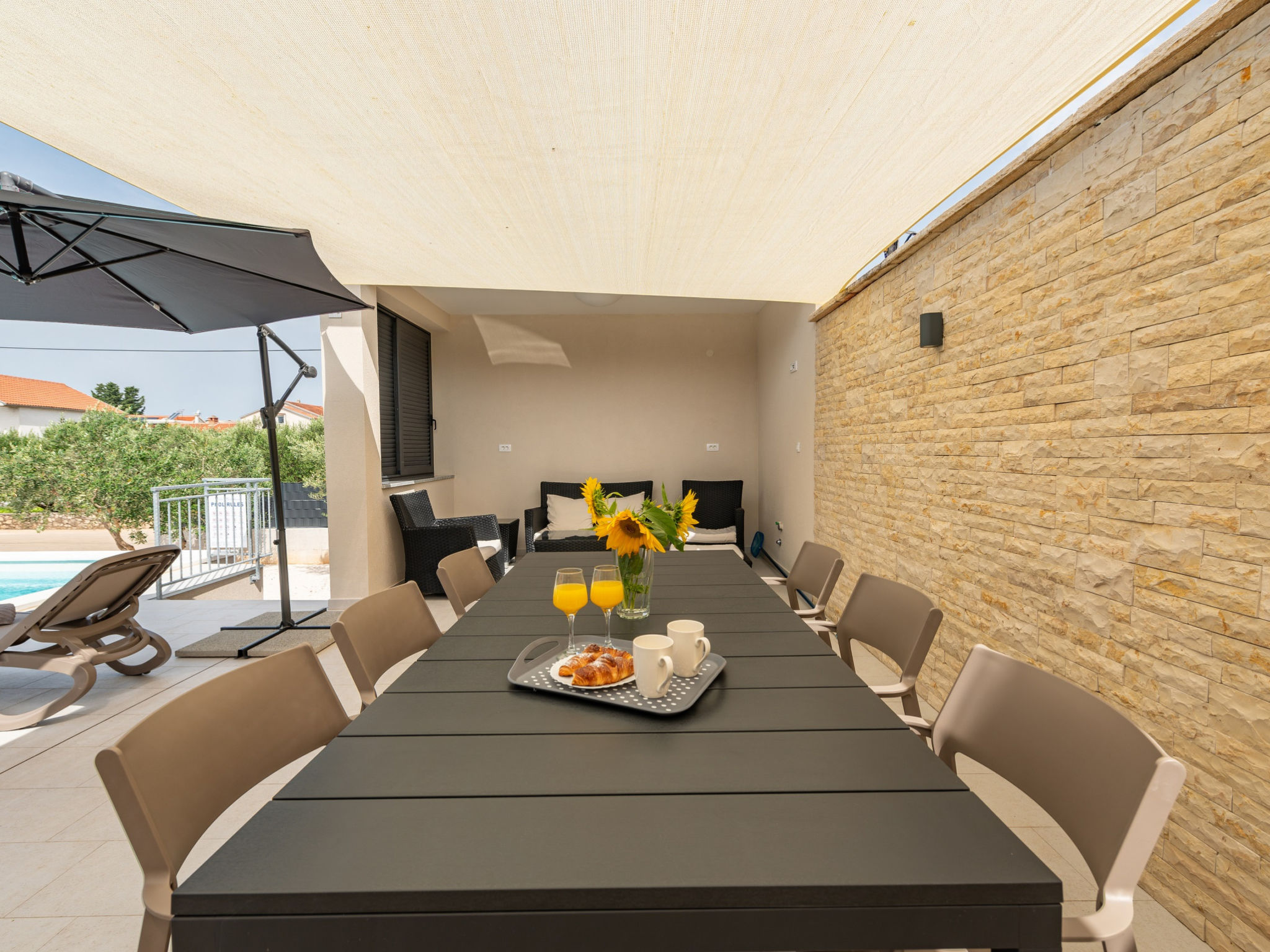 Villa Paloma with heated pool — Terrace (3 of 36)