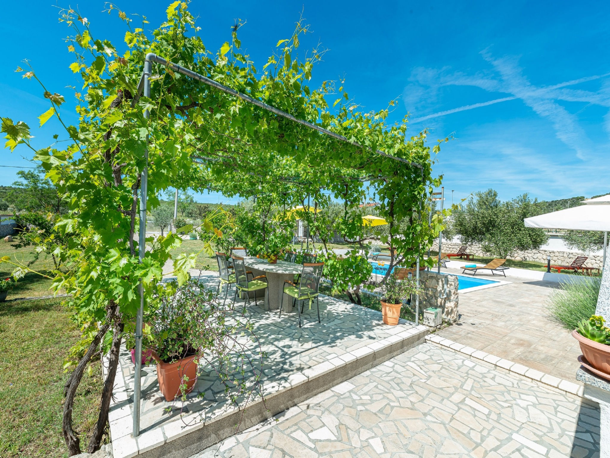 Holiday Home Marina with pool - Outside