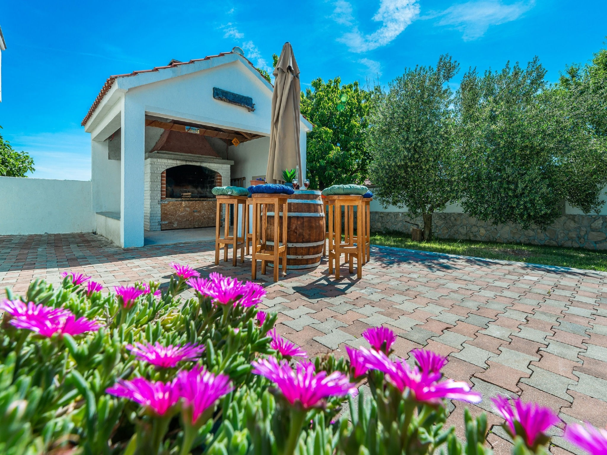 Holiday Home Marina with pool - Outside