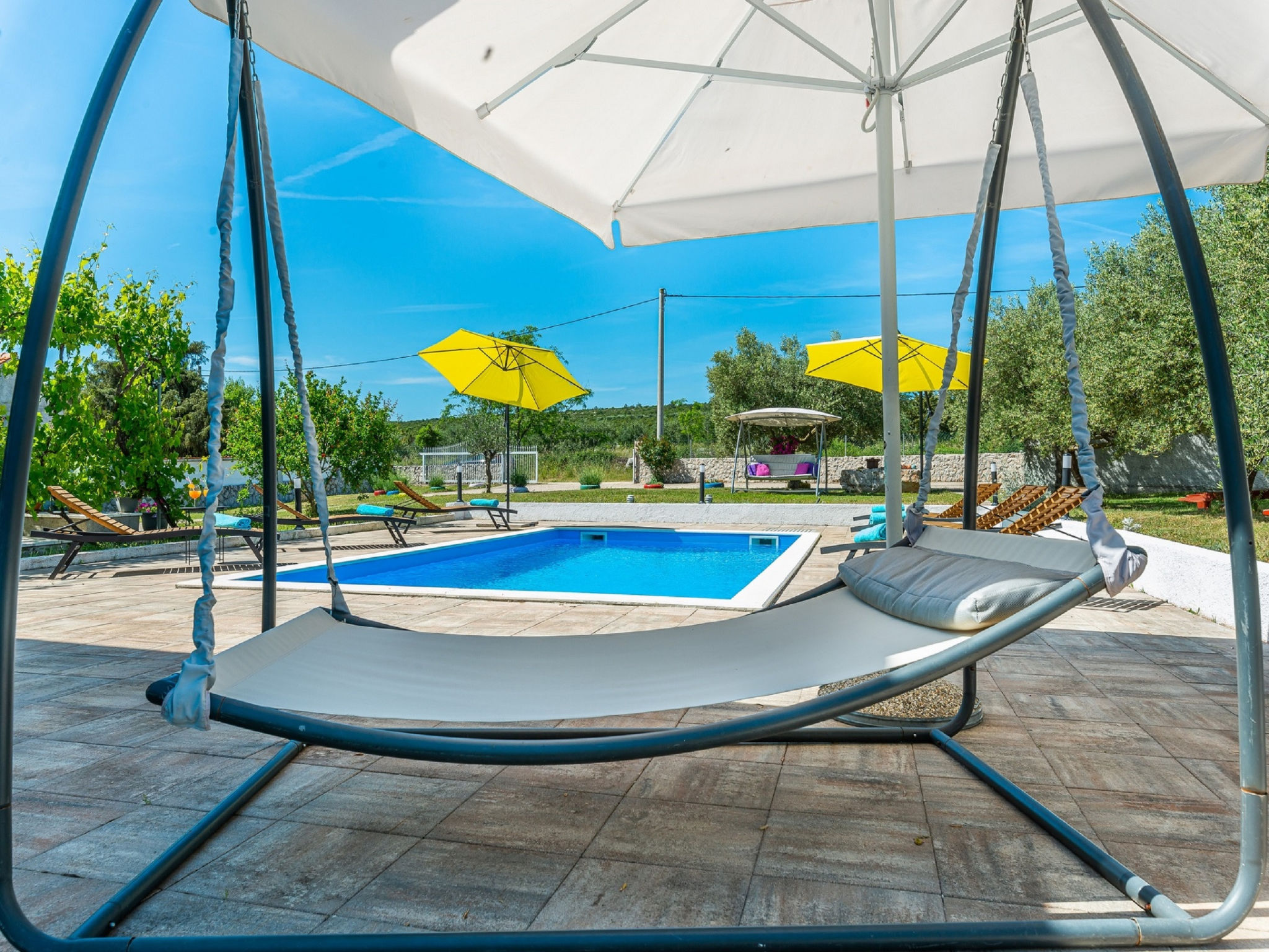 Holiday Home Marina with pool - Outside