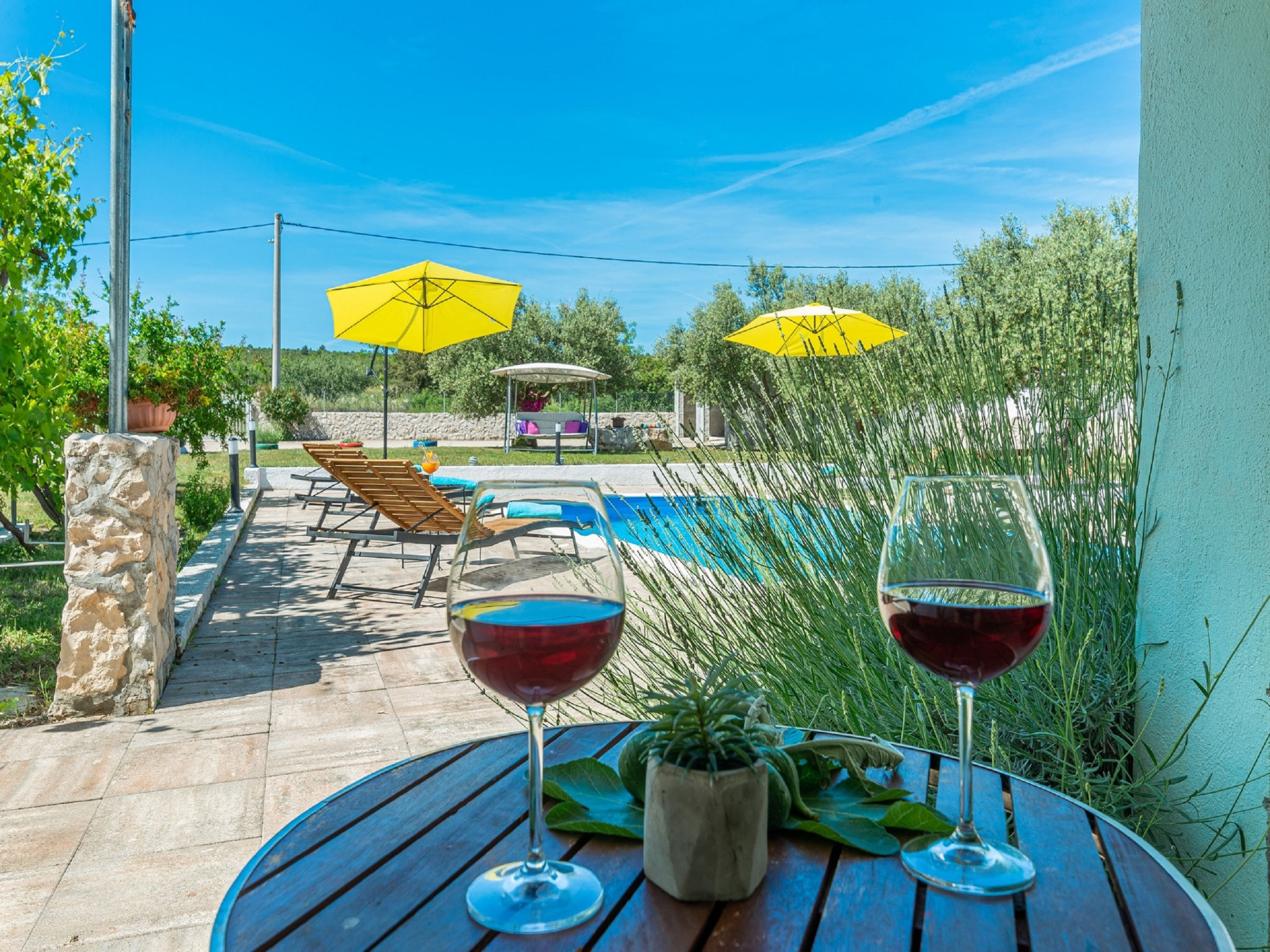 Holiday Home Marina with pool - Outside
