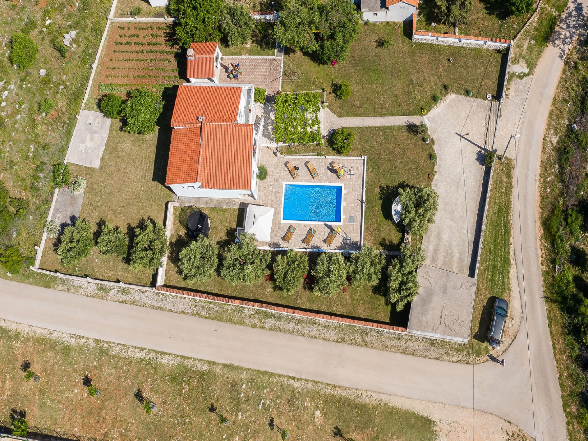 Holiday Home Marina with pool - Outside