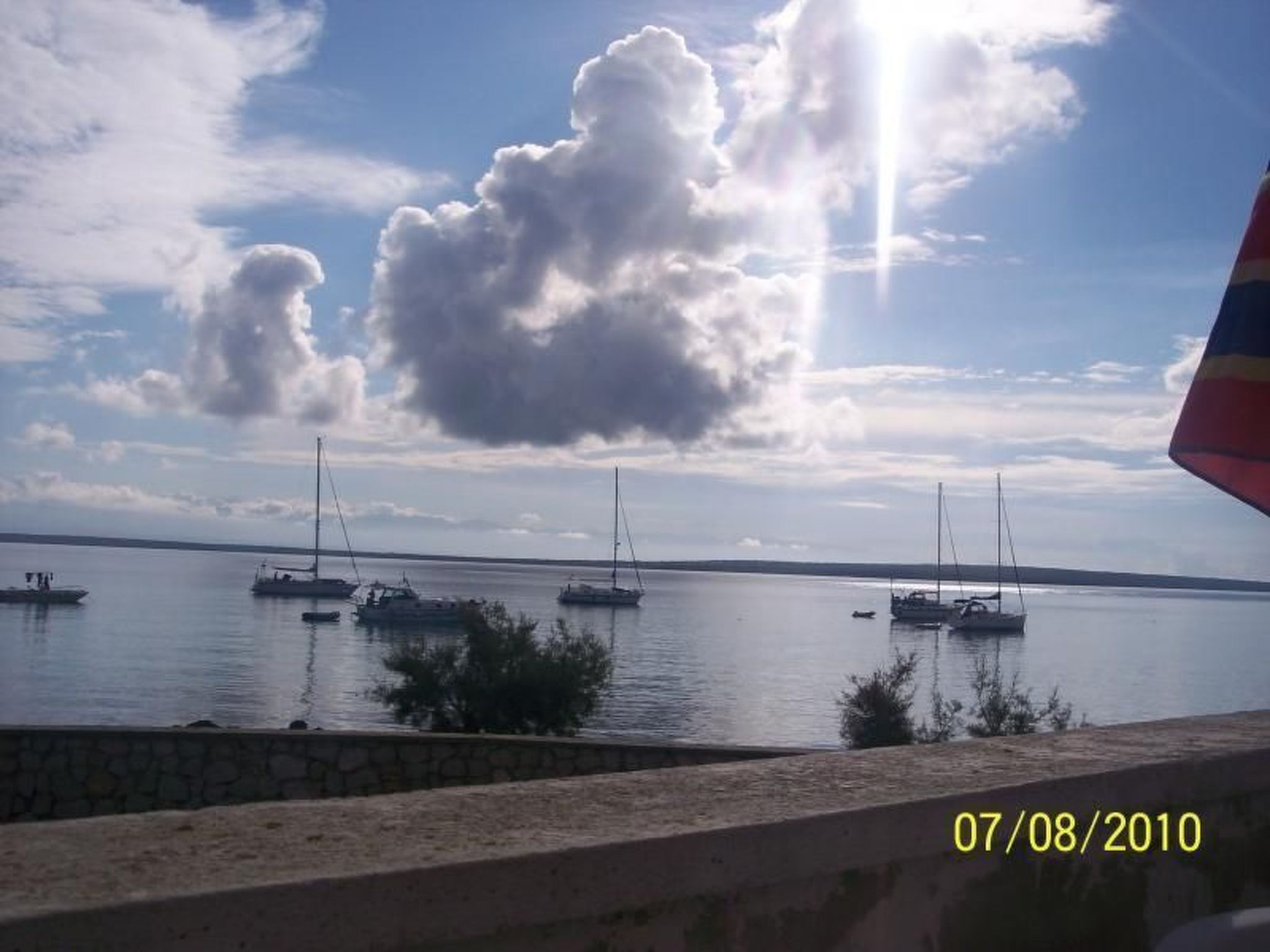 Haus direkt am Meer auf der Insel Silba-Outside