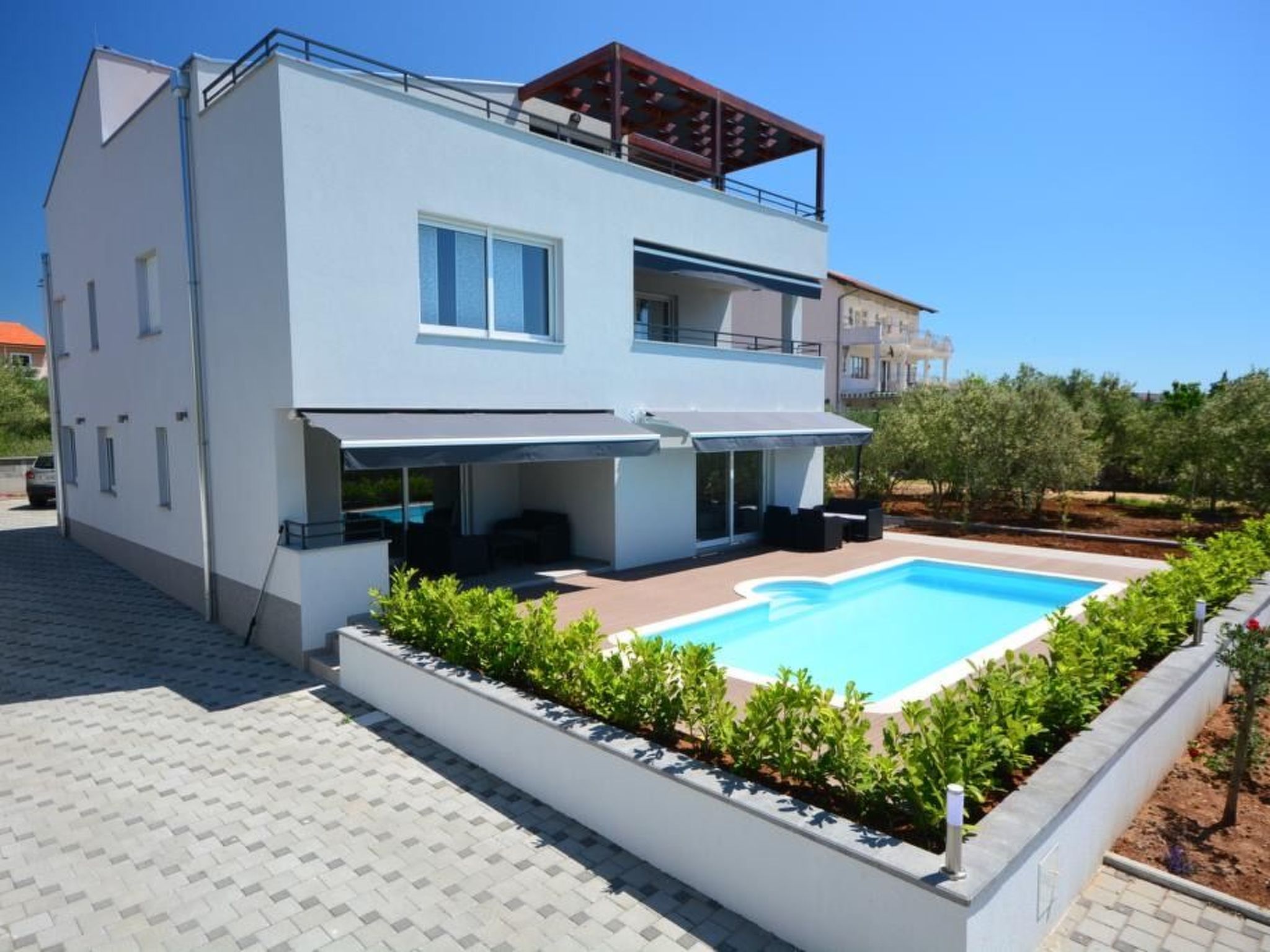 Vakantiehuis met zwembad in Donje Rastane (Kroatië) voor 4 personen