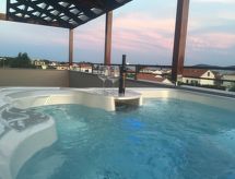 Komfortable Wohnung mit privatem Jacuzzi