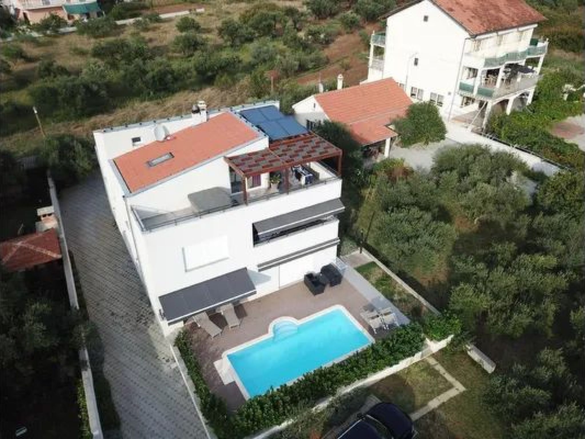 Komfortable Wohnung mit privatem Jacuzzi