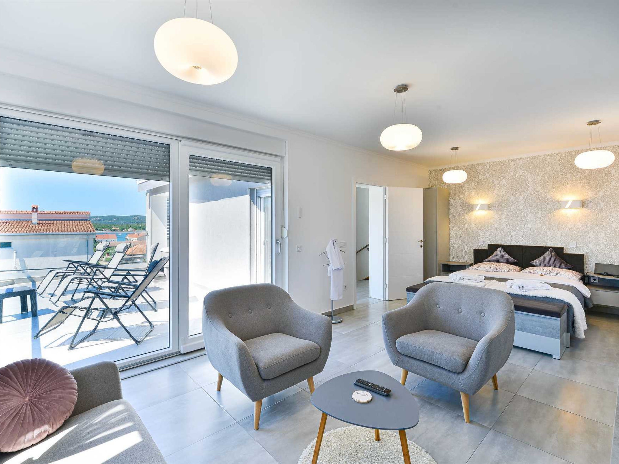 Penthouse Laudato with jacuzzi