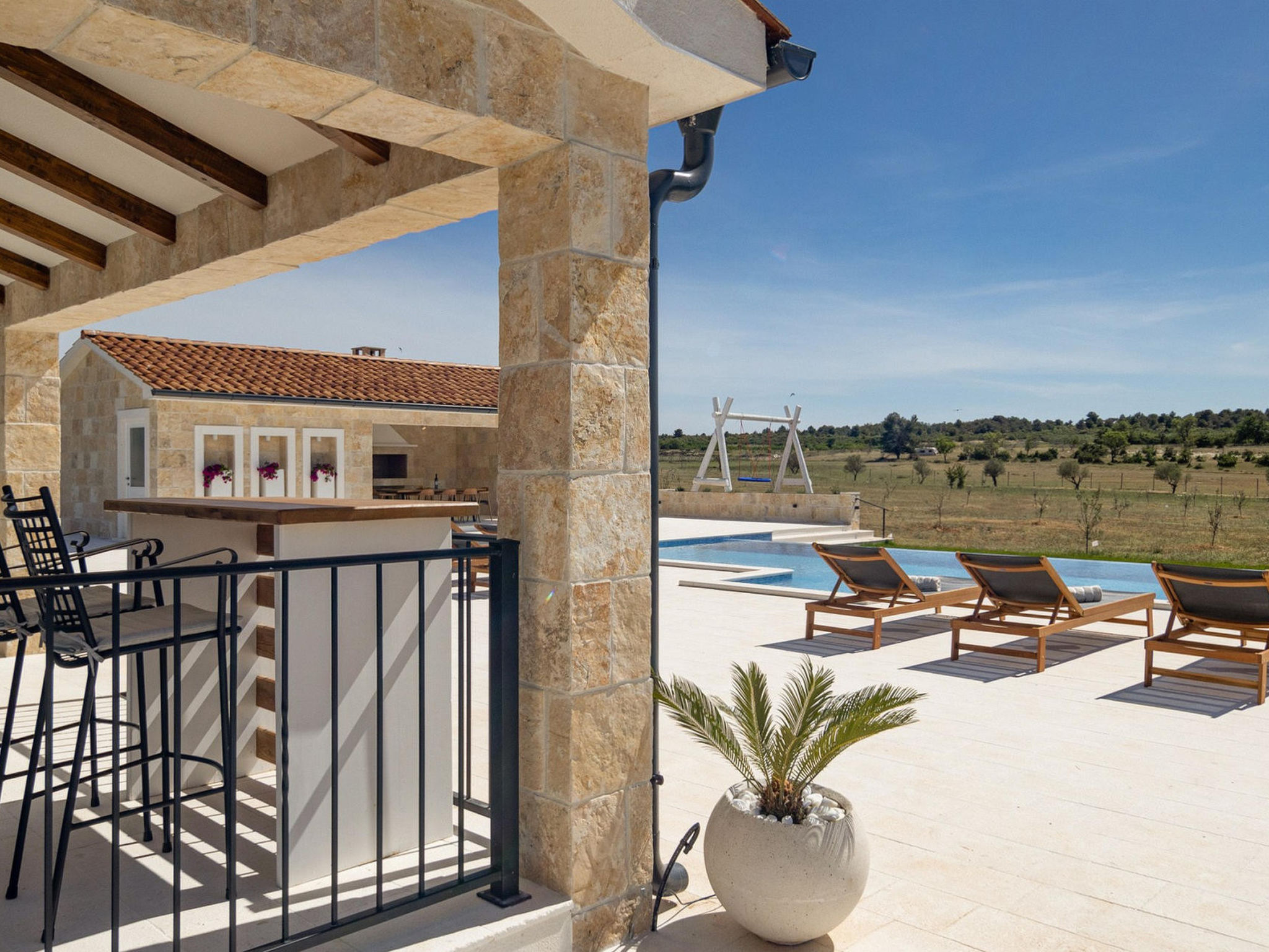 Charming villa Viliska with heated pool