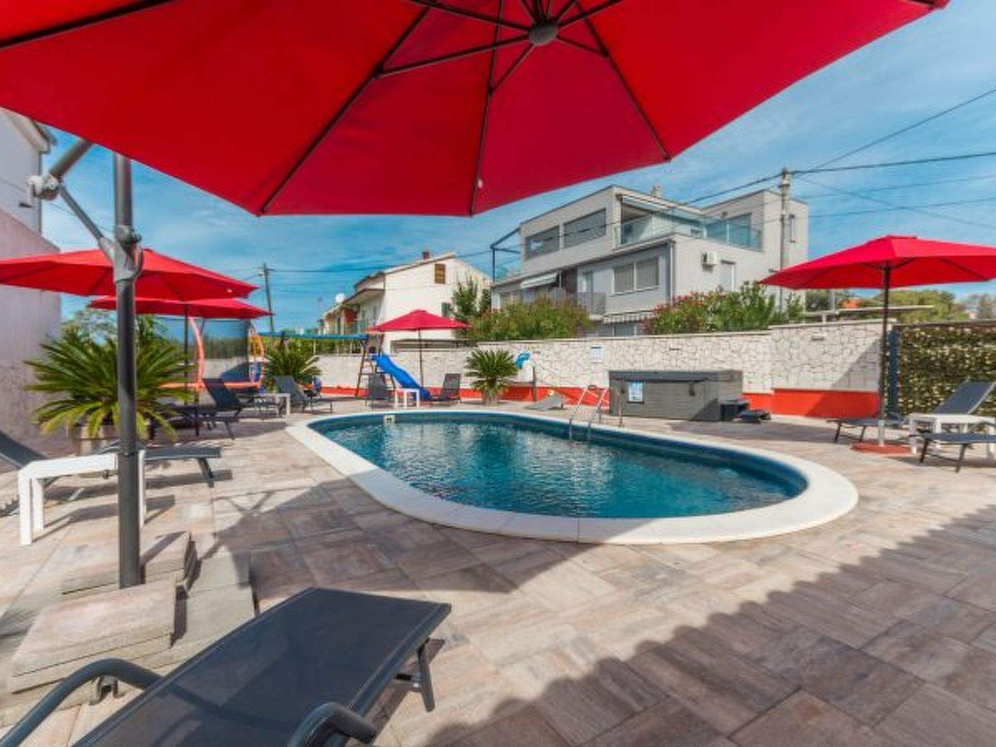 XXXL Villa Ancora with heated pool