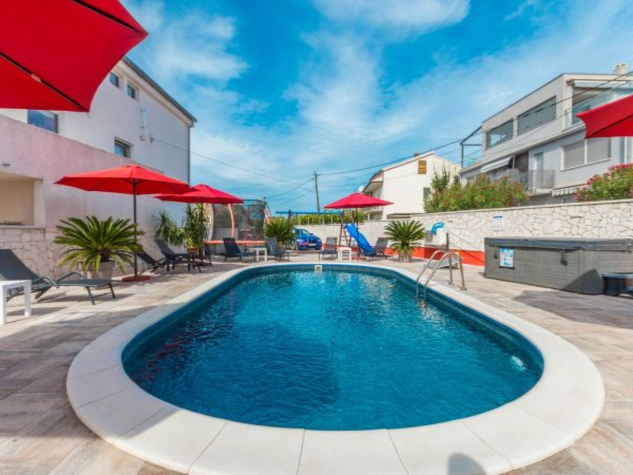 XXXL Villa Ancora with heated pool