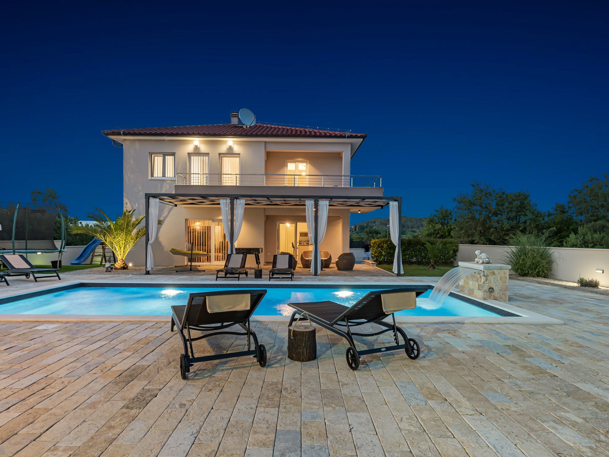 Vakantiehuis met privé zwembad in Polaca (Kroatië) voor 8 personen