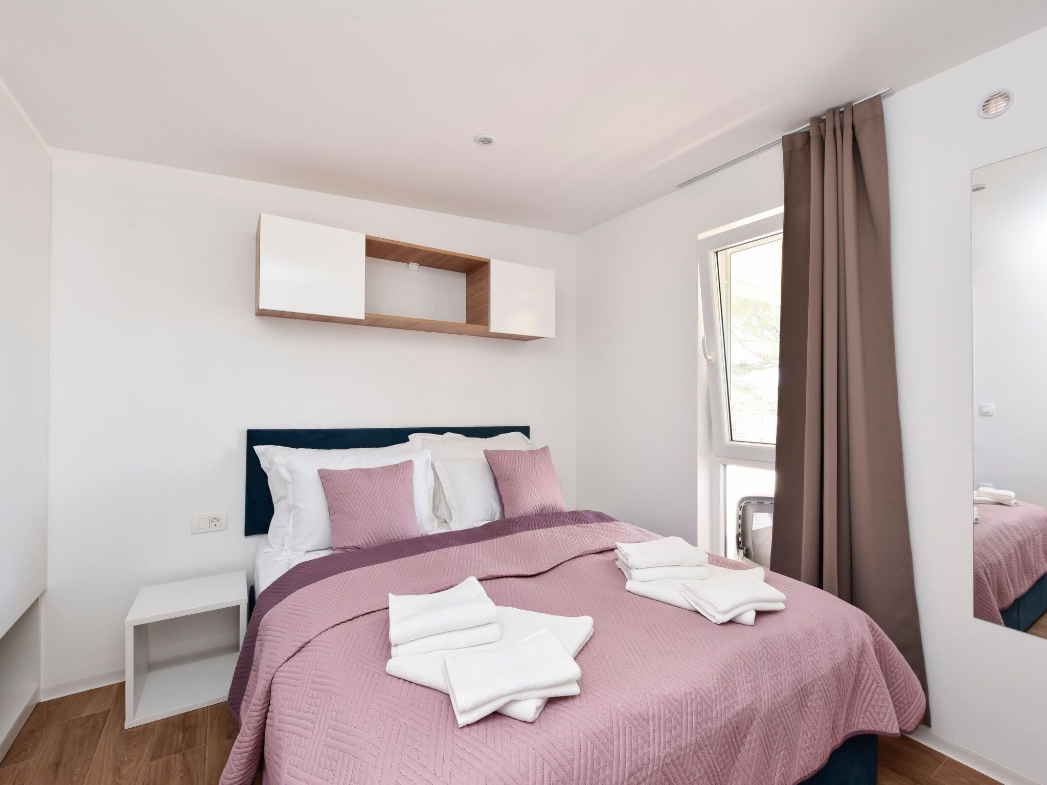 Mobilheim direkt am Strand-Drinnen