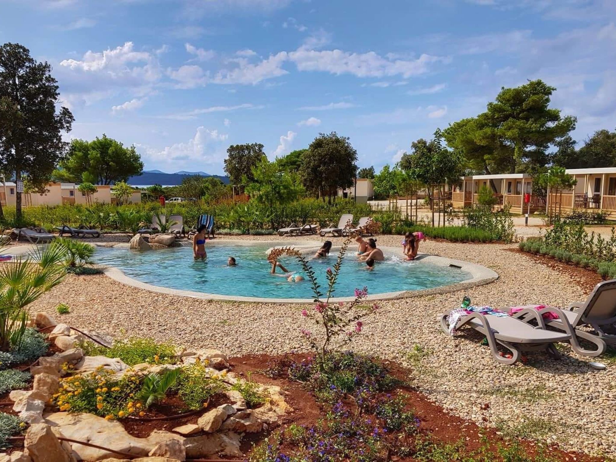 Mobilheim direkt am Strand-Drinnen